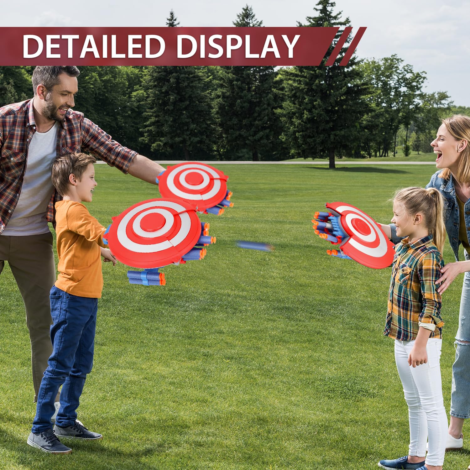 Keivon Spider Web Shooter for Kids Shield Dart-Blasting Shooting Toys for Guns Superhero Boys Grils Roleplay Gift for Age 6 7 8 9+ Years Old Birthday Party Halloween Christmas 4