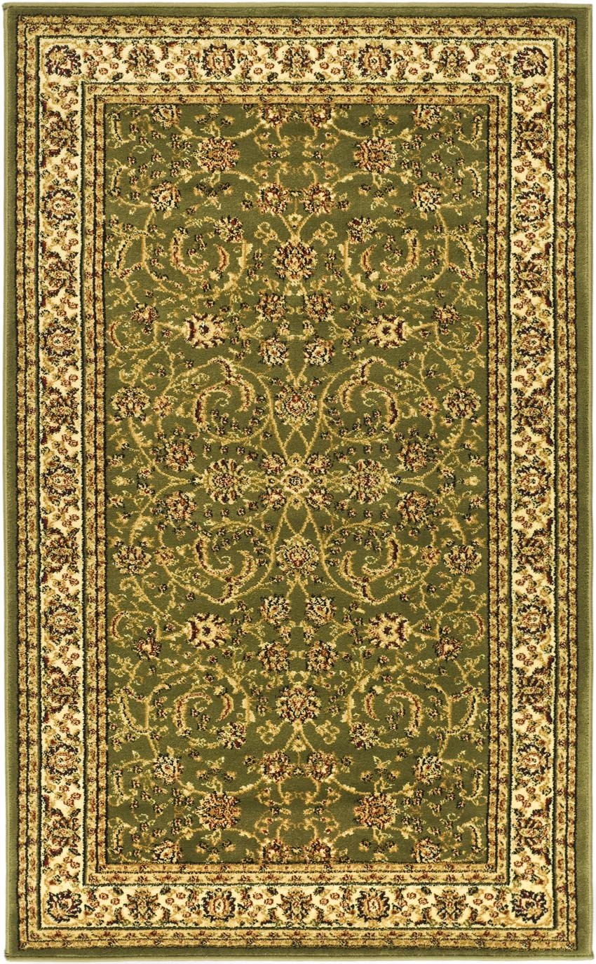 SAFAVIEH Lyndhurst Collection Accent Rug - 3'3" x 5'3", Sage & Ivory, Traditional Oriental Design, Non-Shedding & Easy Care, Ideal for High Traffic Areas in Entryway, Living Room, Bedroom (LNH219B) 2