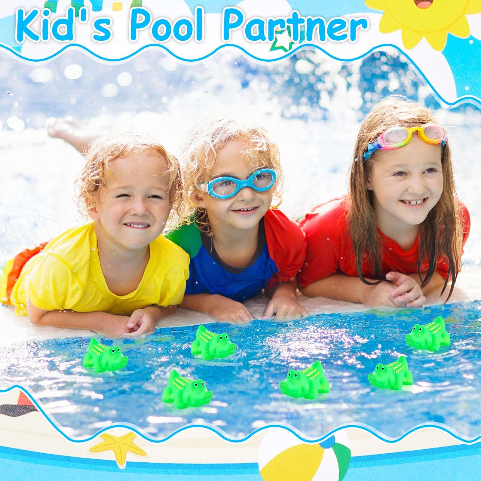 Sotiff 24 Sets End of The Year Gifts for Students from Teacher Rubber Crocodile Toy with Gift Cards Mini Alligator Toys for School Students Kids Office Summer Supplies 6