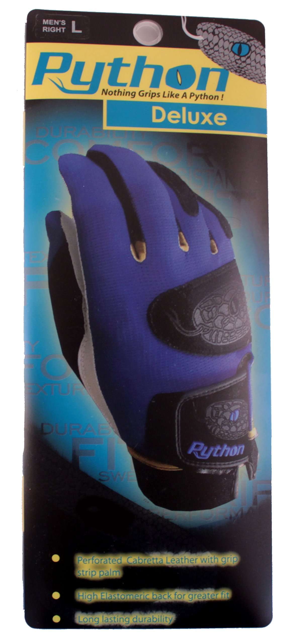 Python Deluxe Racquet/Pickleball Glove, Right Hand - Small 4