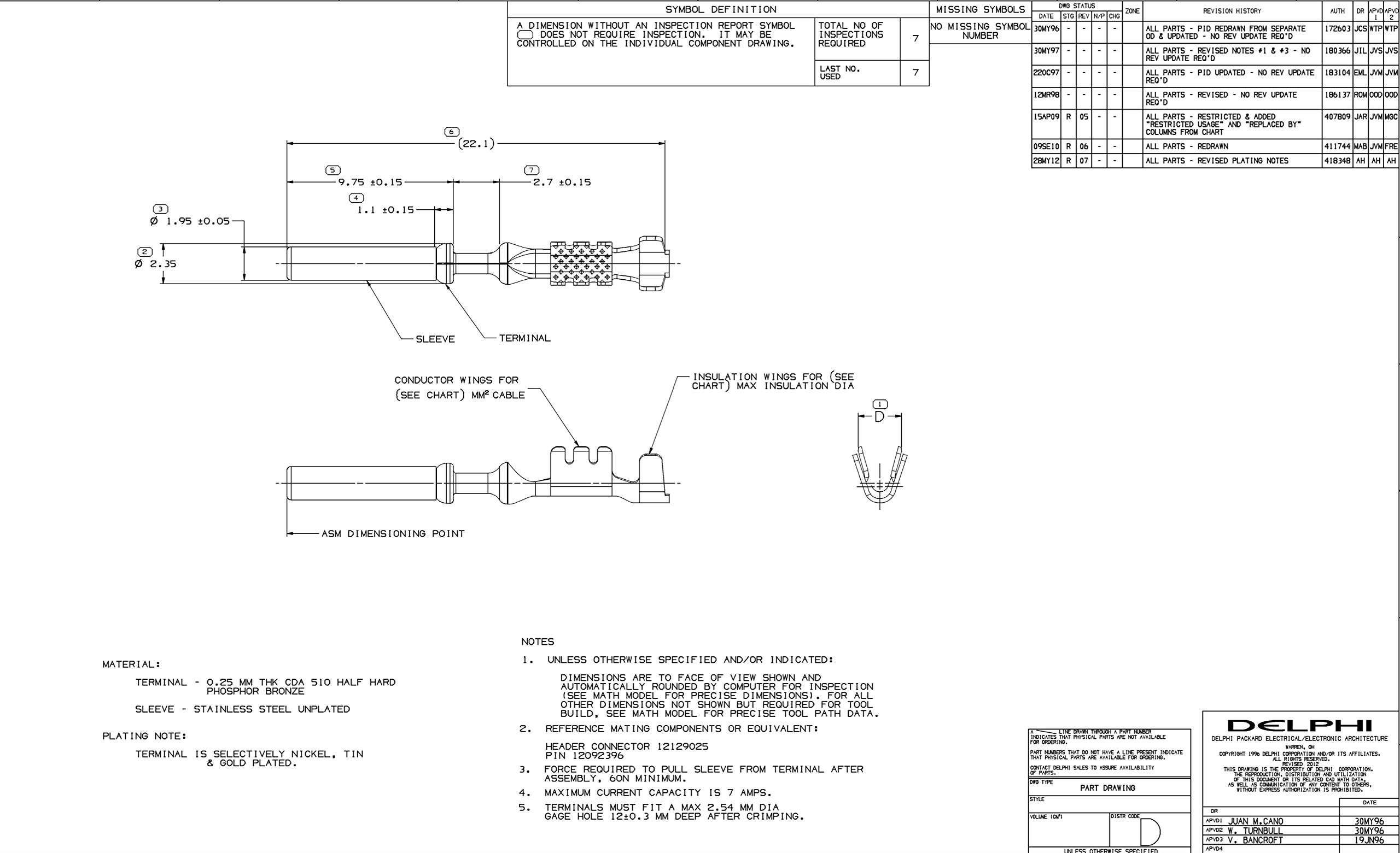 Micro-Pack 100W Plated for Camaro corvette 97-02 LS1 01-04 LS6 ECM (18 20 GA) Terminals 3
