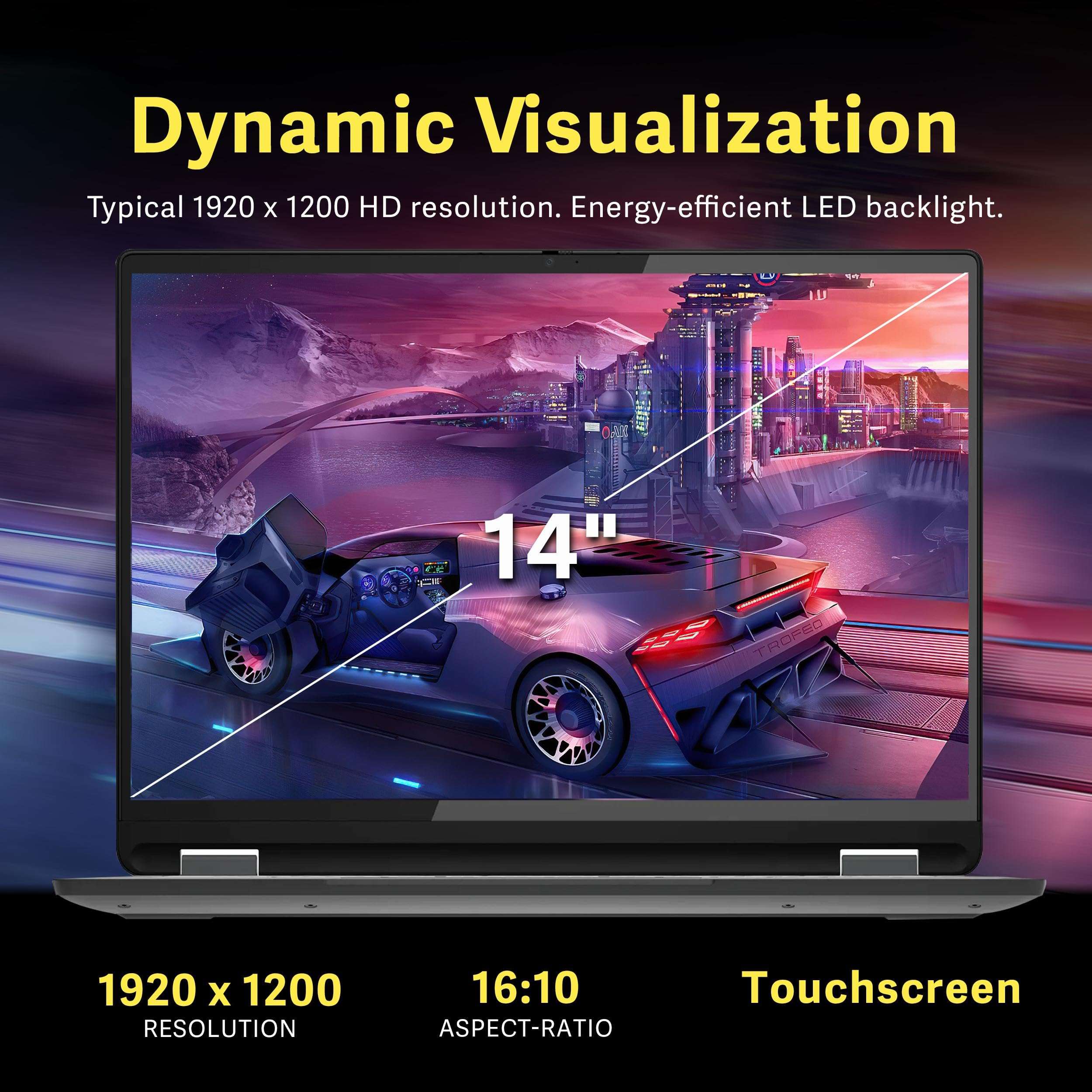 Lenovo IdeaPad Flex 5i 14" FHD 2-in-1 Touchscreen Laptop, Intel i3-1315U, 8GB RAM, 128GB SSD, Intel UHD Graphics, Backlit Keyboard, Webcam, Wi-Fi 6E, Chrome OS, Gray, 128GB Hotface USB Card 4