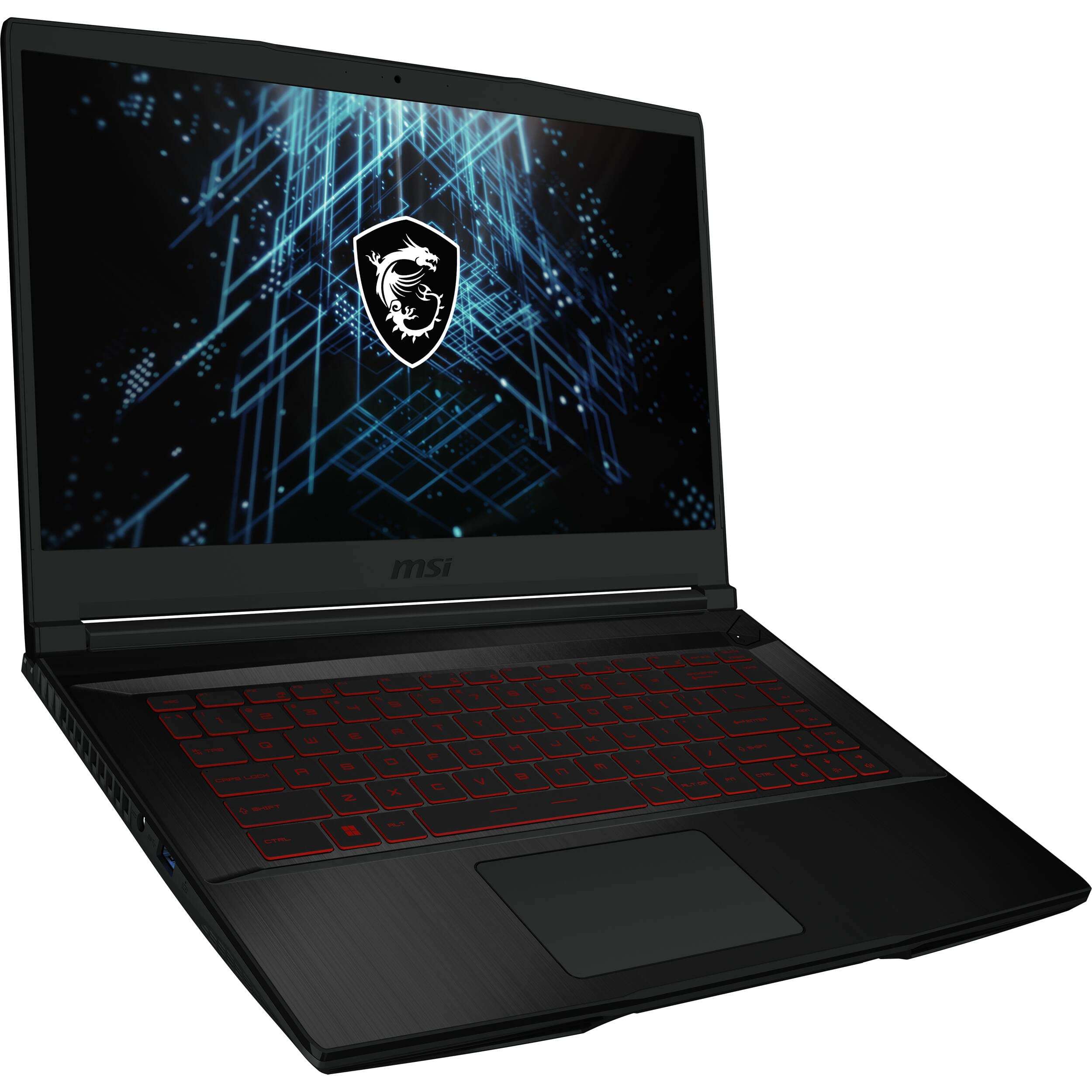 MSI Thin GF63 12HW 15.6" 144Hz FHD IPS Gaming Laptop (Intel i5-12450H 8-Core, 8GB RAM, 1TB PCIe SSD, Intel ARC A370M 4GB GDDR6, Red Backlit KYB, Win 11 Home) w/MS 365 Personal, Hub 3