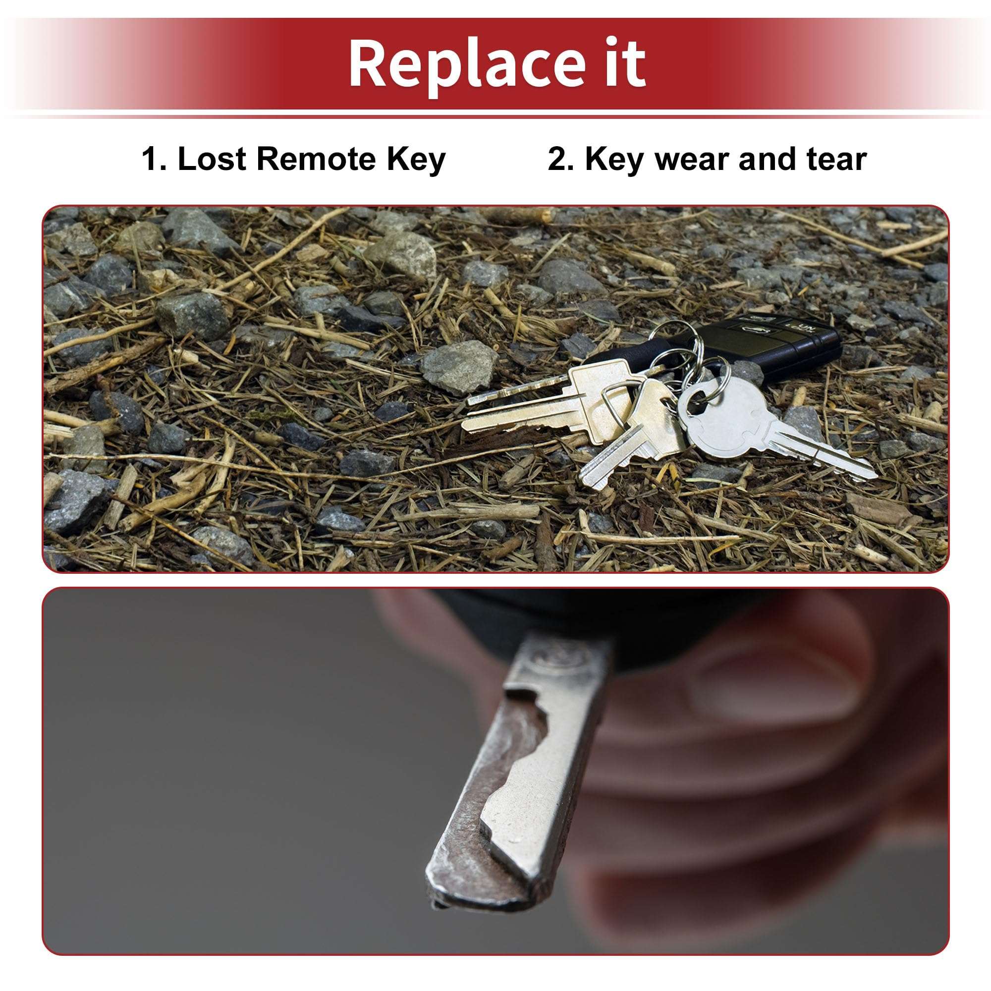 ACROPIX ABO1502T 315MHz Keyless Entry Remote Key Fob for Chevrolet C1500 C2500 C3500 1997-1999 for Chevrolet K1500 K1500 K3500 1997-1999 Replacement Car Key 5