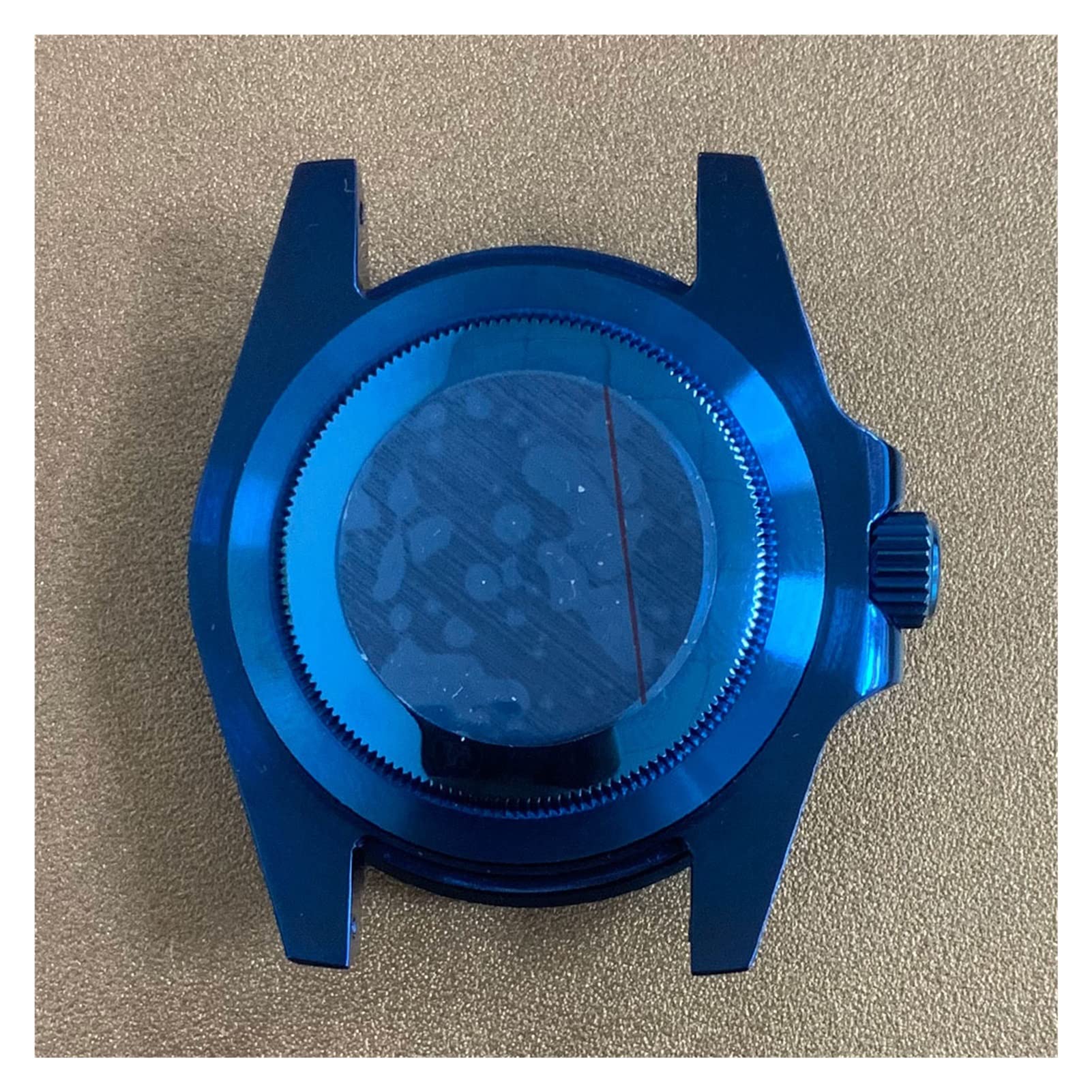 HREHAAKVK Watch 40mm PVD Blue Case Sapphire Glass 316L Stainless Steel With Japanese NH36 Automatic Movement watch case(8) 6