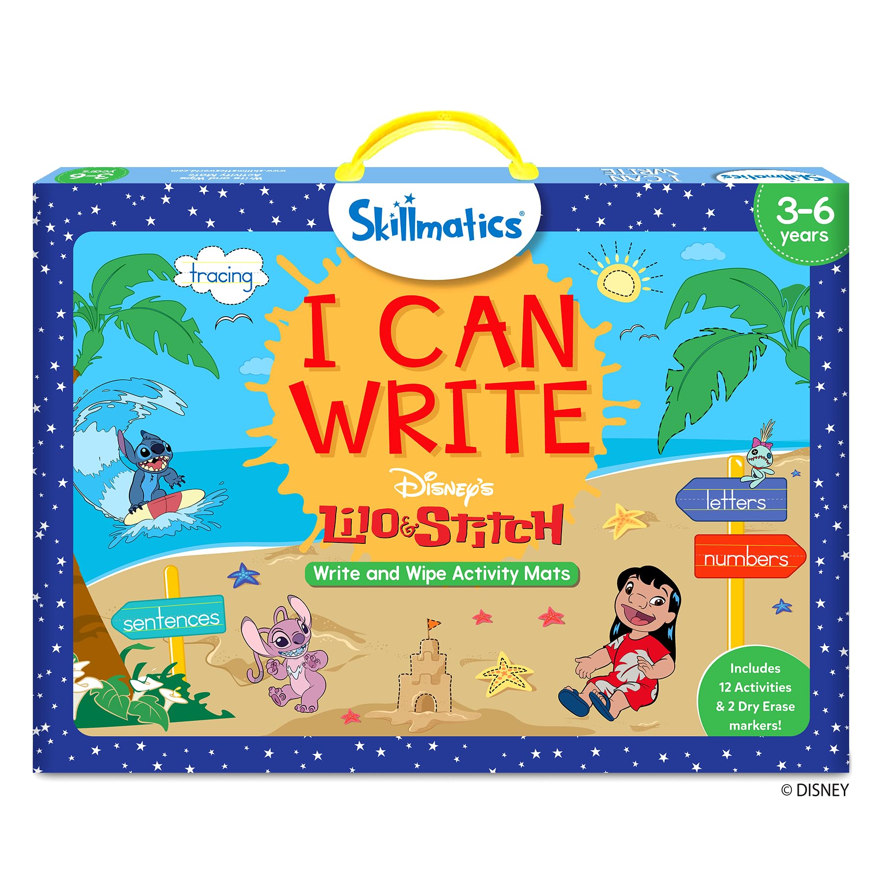 Skillmatics Poke-in Art & I Can Write Lilo & Stitch Theme Bundle, Fun DIY Activity for Kids, Gifts for Toddlers, Girls & Boys Ages 3, 4, 5, 6, 7, 8, 9 6