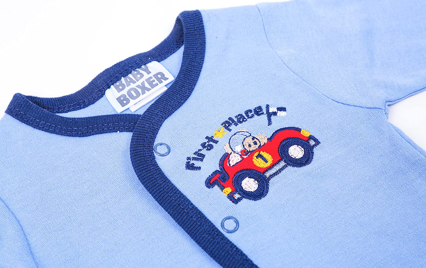 Reborn Dolls Boy Baby Clothes Blue Car Outfit for 20-22 inch Reborn Baby Doll Clothing 5pcs Sets 3