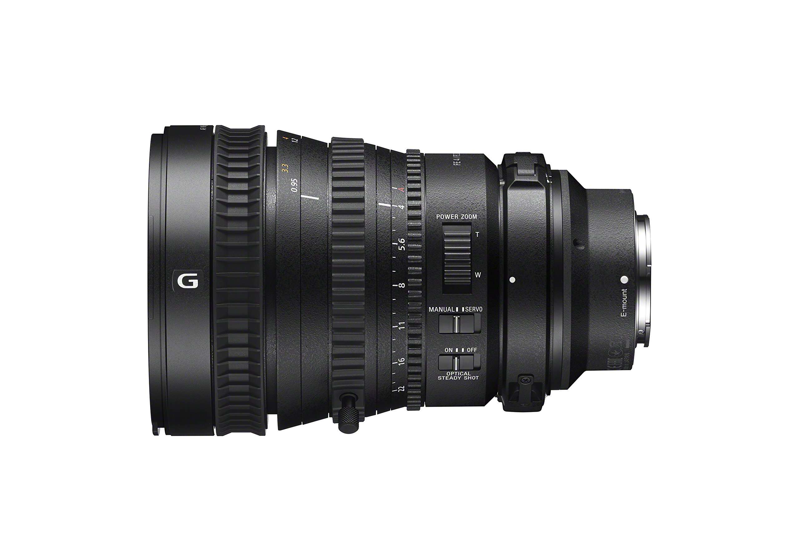 Sony 28-135mm FE PZ F4 G OSS Full-Frame E-Mount Power Zoom Lens 6