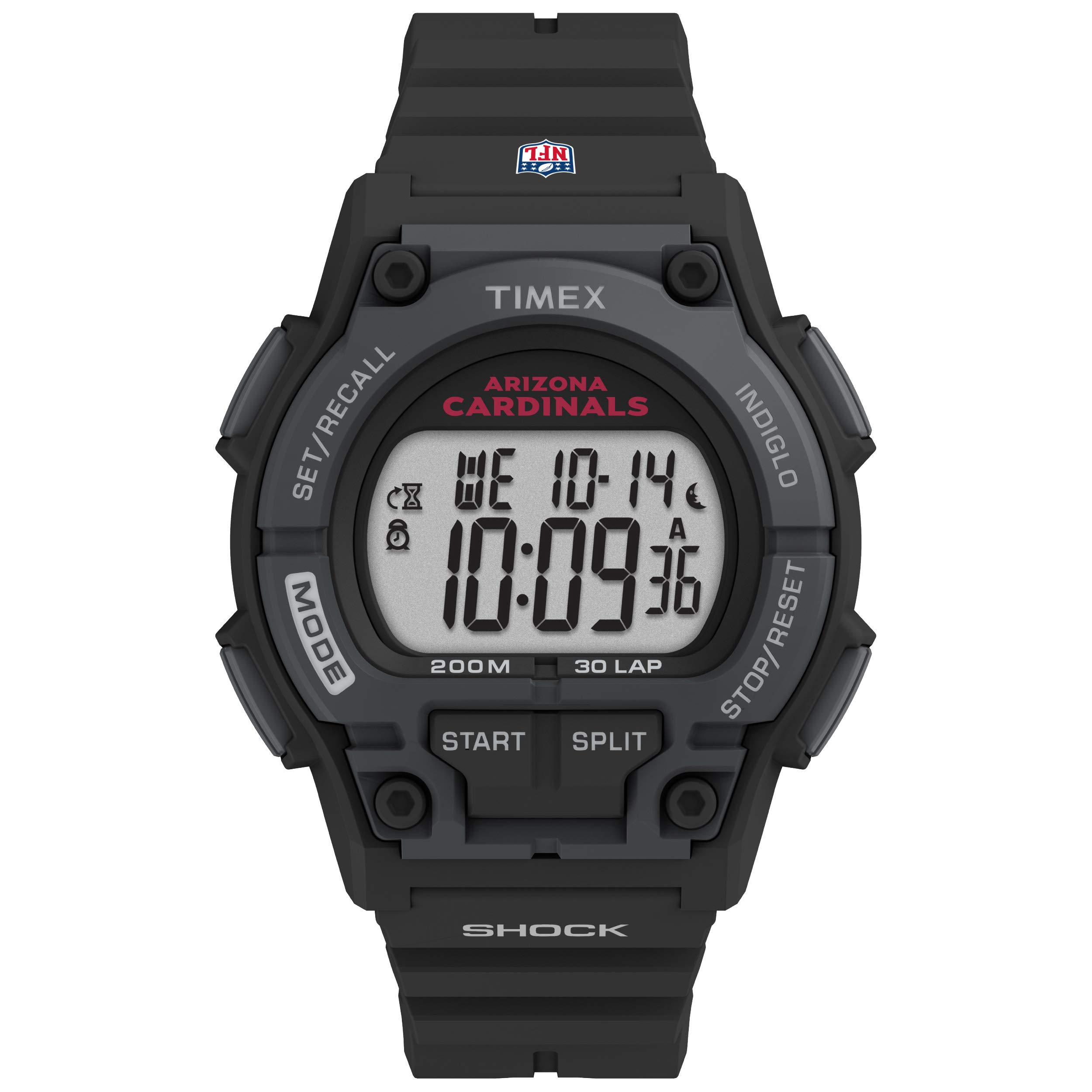 Timex Tribute Men's NFL Takeover 42mm Watch – Buffalo Bills with Black Resin Strap