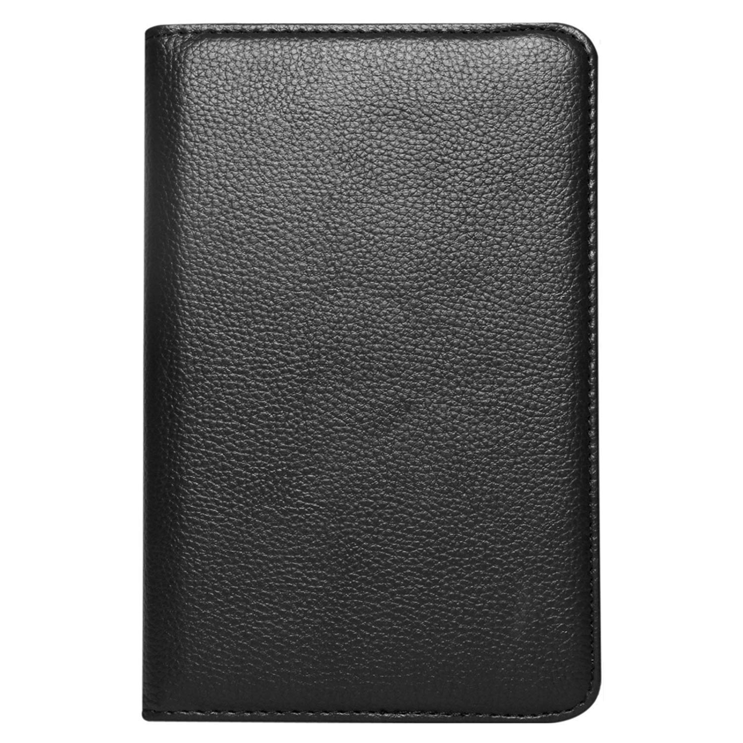Bai and kaka® 360° Degree Rotating Multi Angle PU Leather Screen Protective Smart Book Flip Carry Case Cover for Samsung Tab 3 Lite, Tab 3 Neo Black 6