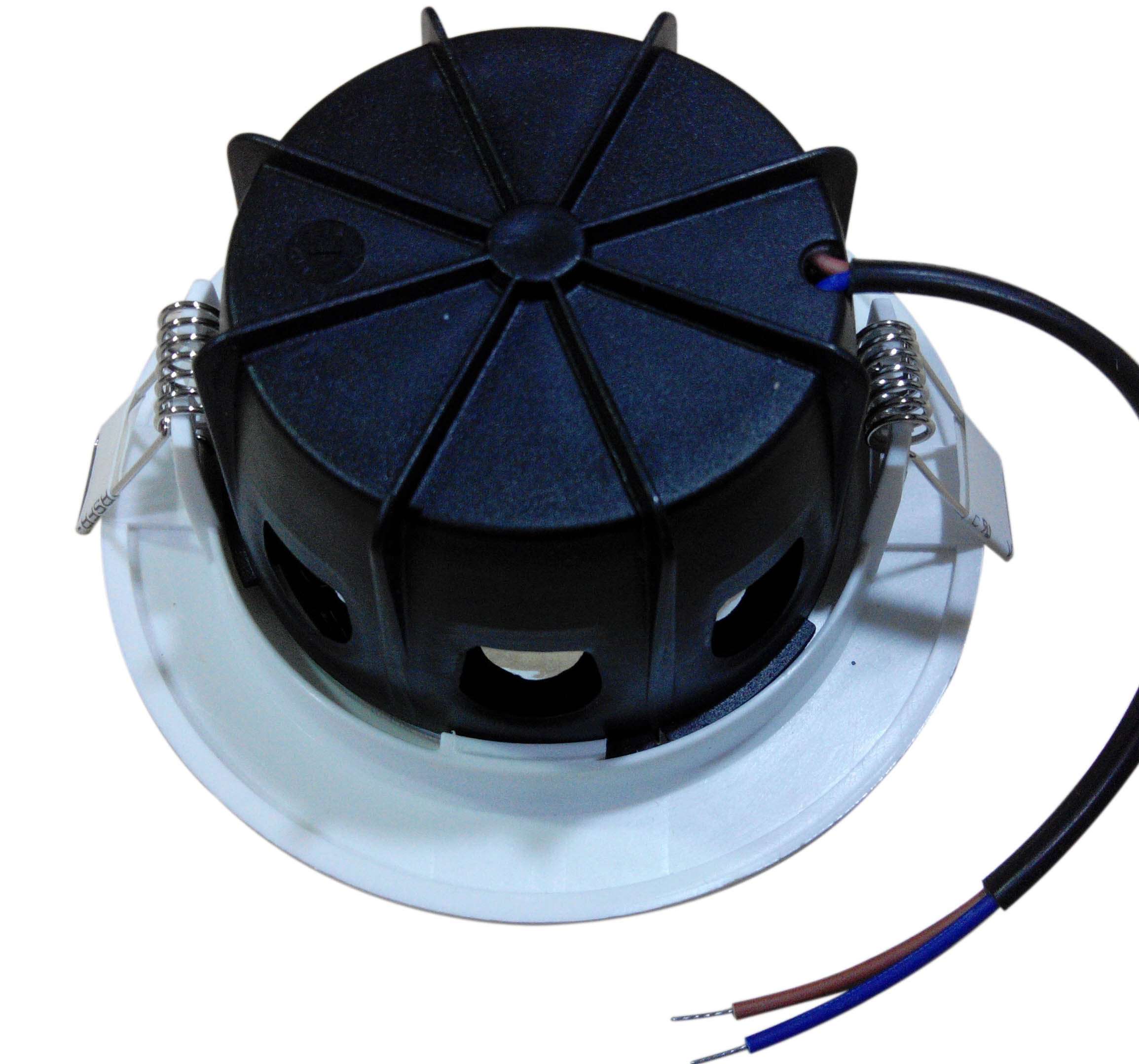 BENE® Gleam Virgin Plastic Round Ceiling Light, (Yellow 7w, Pack of 4 Pcs) 3