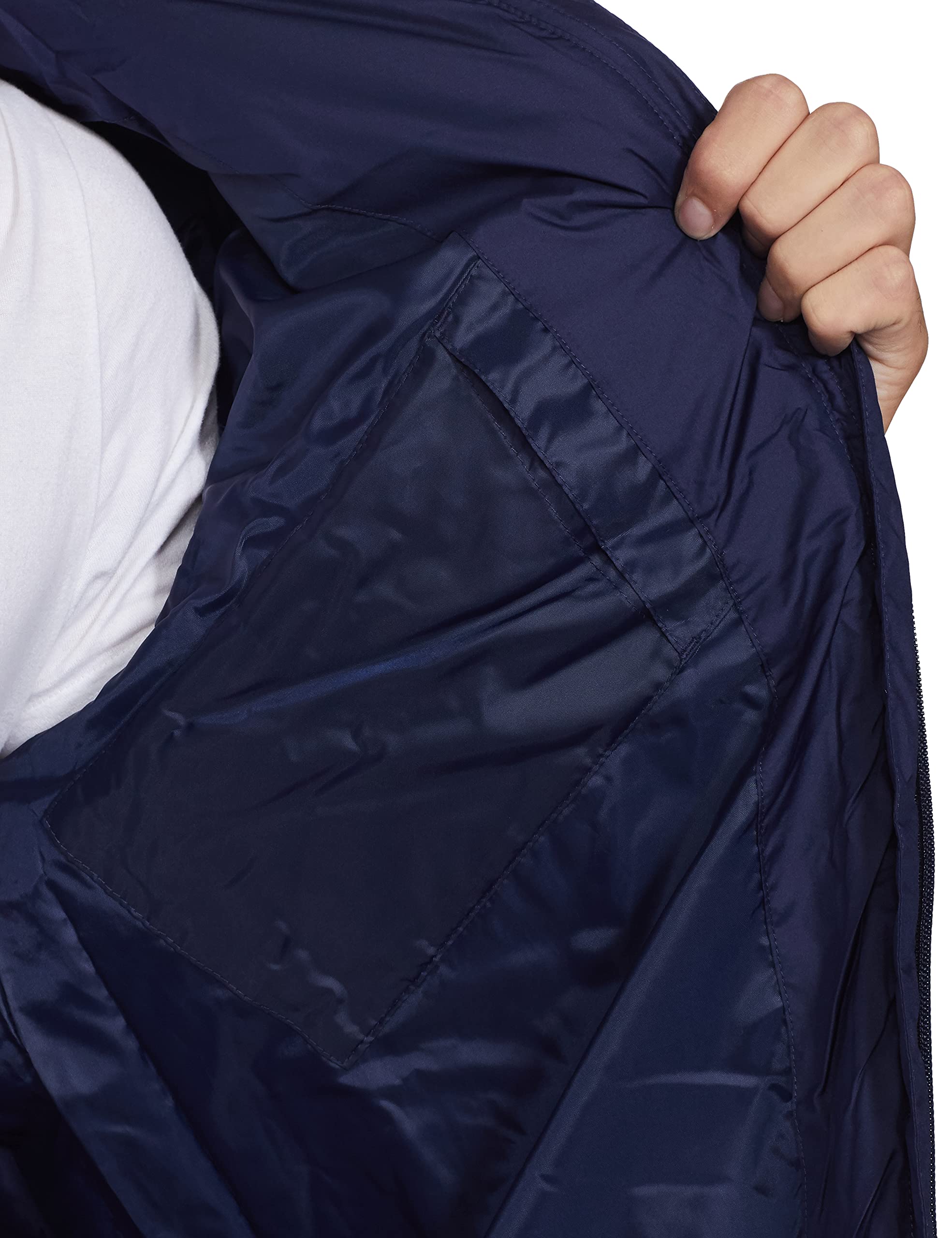 Puma Men's A-Line Coat (58768906_Blue_Extra Large) 6