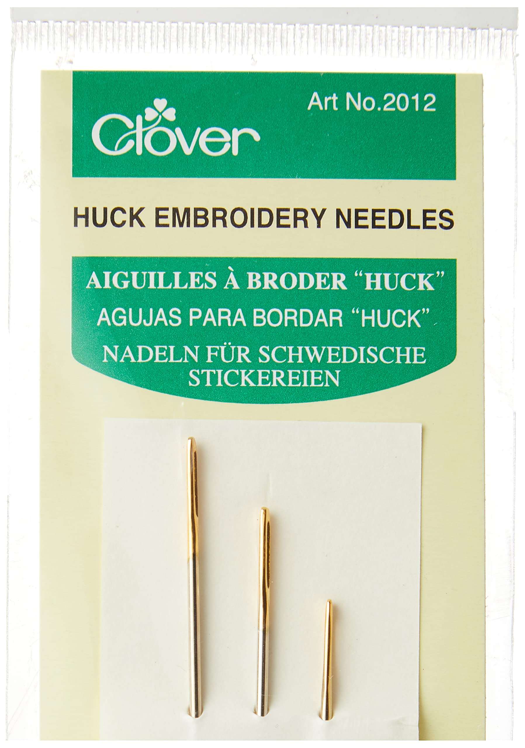 Clover 2012 Huck Embroidery Needles (Pack of 2) 3