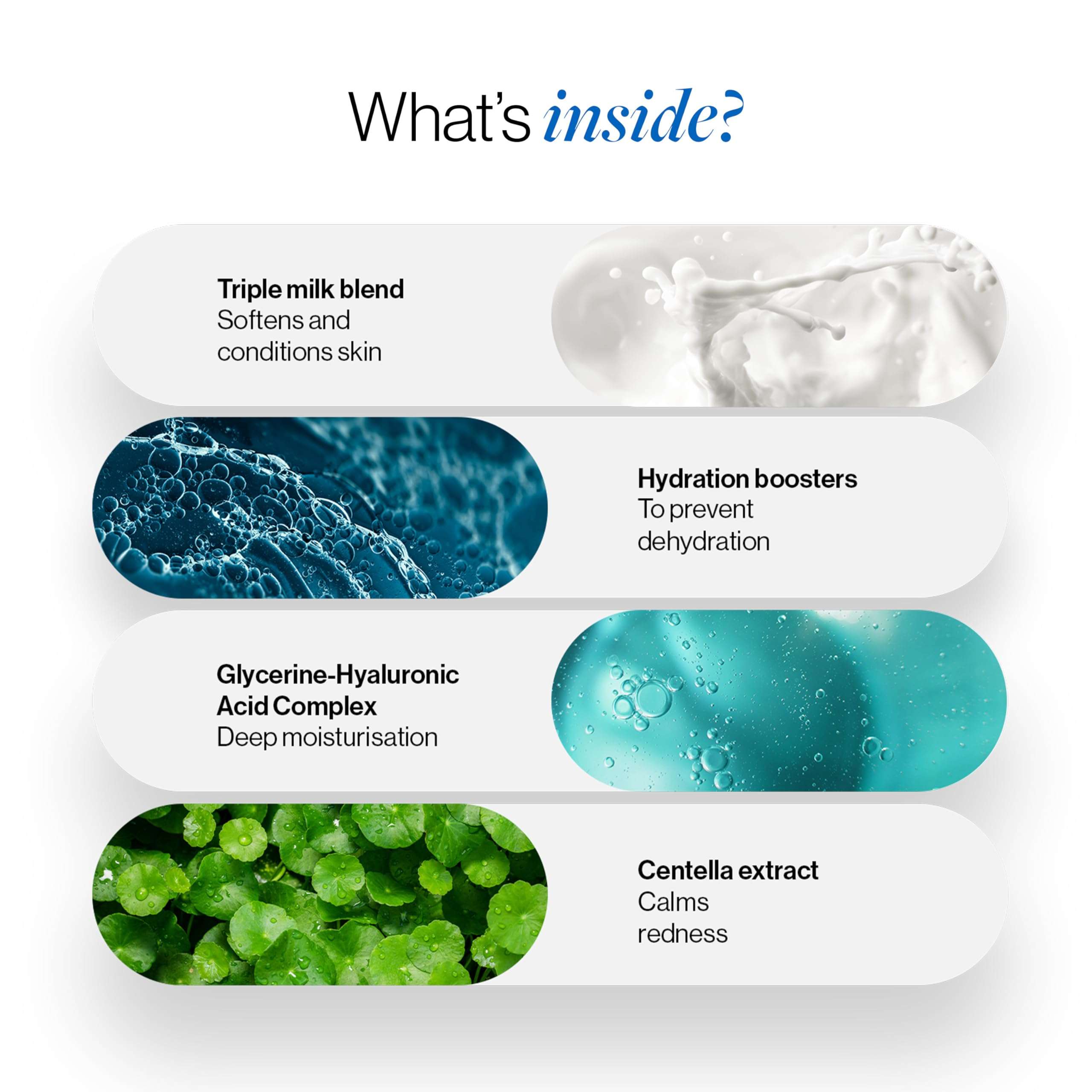 Be Bodywise Triple Milk Deep Moisturizing Body Wash 250ml |For Dry & Dehydrated Skin | With 6% Triple Milk Extracts & 3% Hydrating Boosters | Lasting Hydration & Skin Barrier Support | Paraben & SLS Free 6