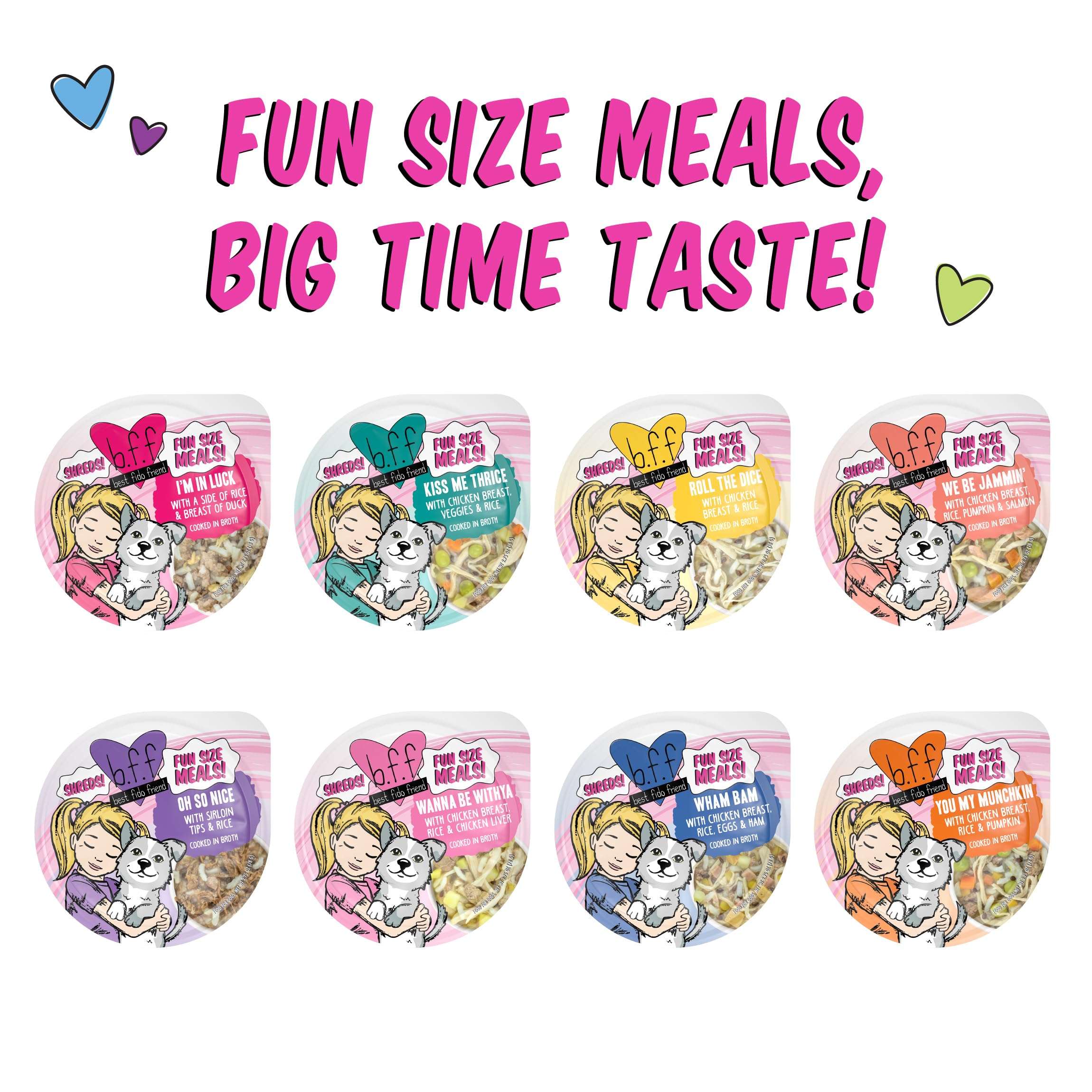 Weruva Best Fido Friend Fun Size Meals for Dogs, Im in Luck, 2.75oz Cup, Pack of 12 5