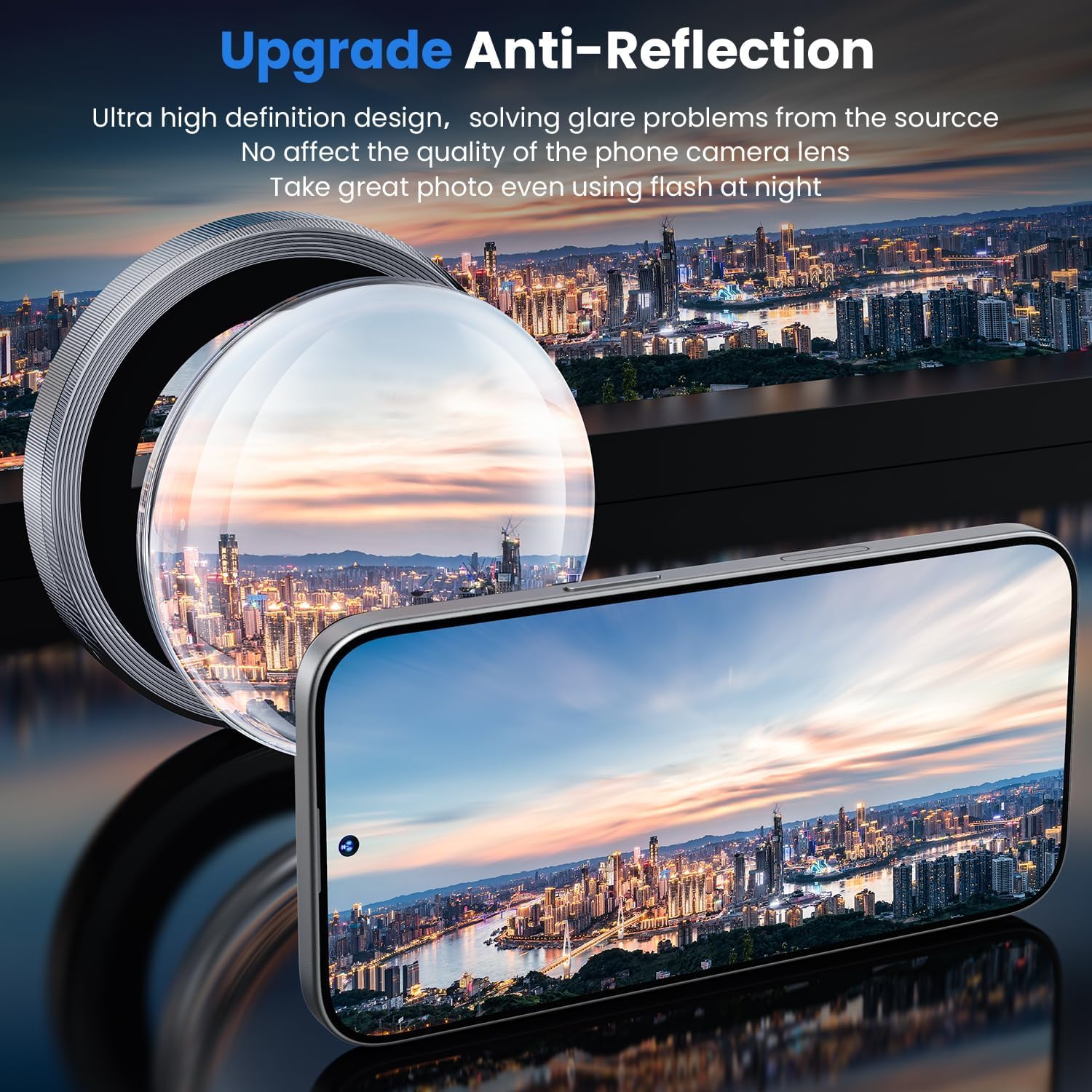 FabeKee Tempered Glass Camera Lens Protector for iPhone 16/16 Plus 9H Hardness, Full Coverage Anti Scratch Camera Metal Ring (Silver) 6