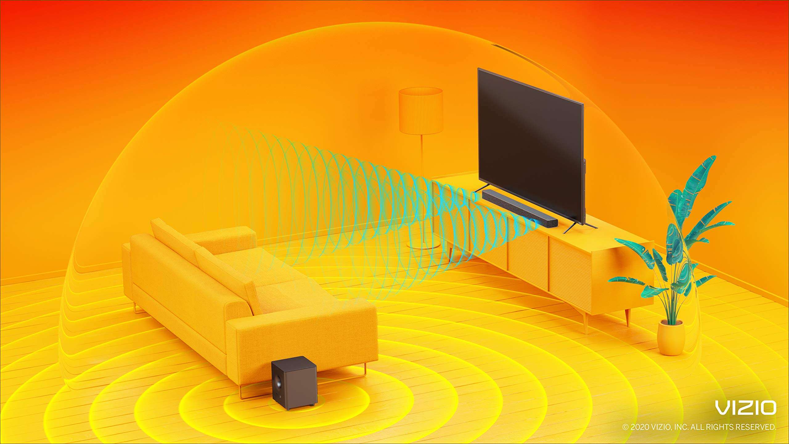 VIZIO V-Series™ 2.1 Home Theater Sound Bar 3