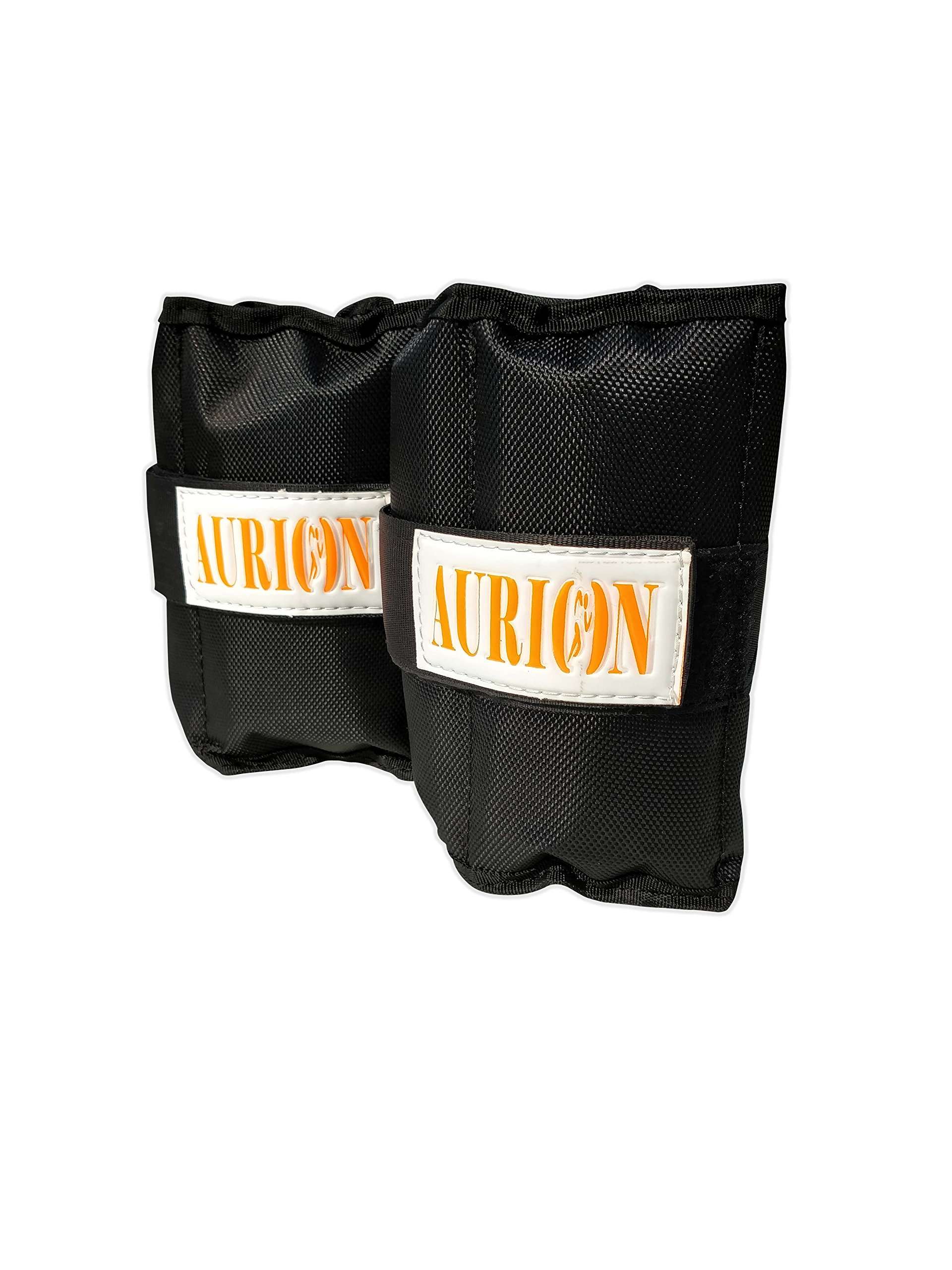 Aurion Ankle Weights (3 kg x 2) Total 6 kg Home Gym Weight Bands perfect for fitness 3