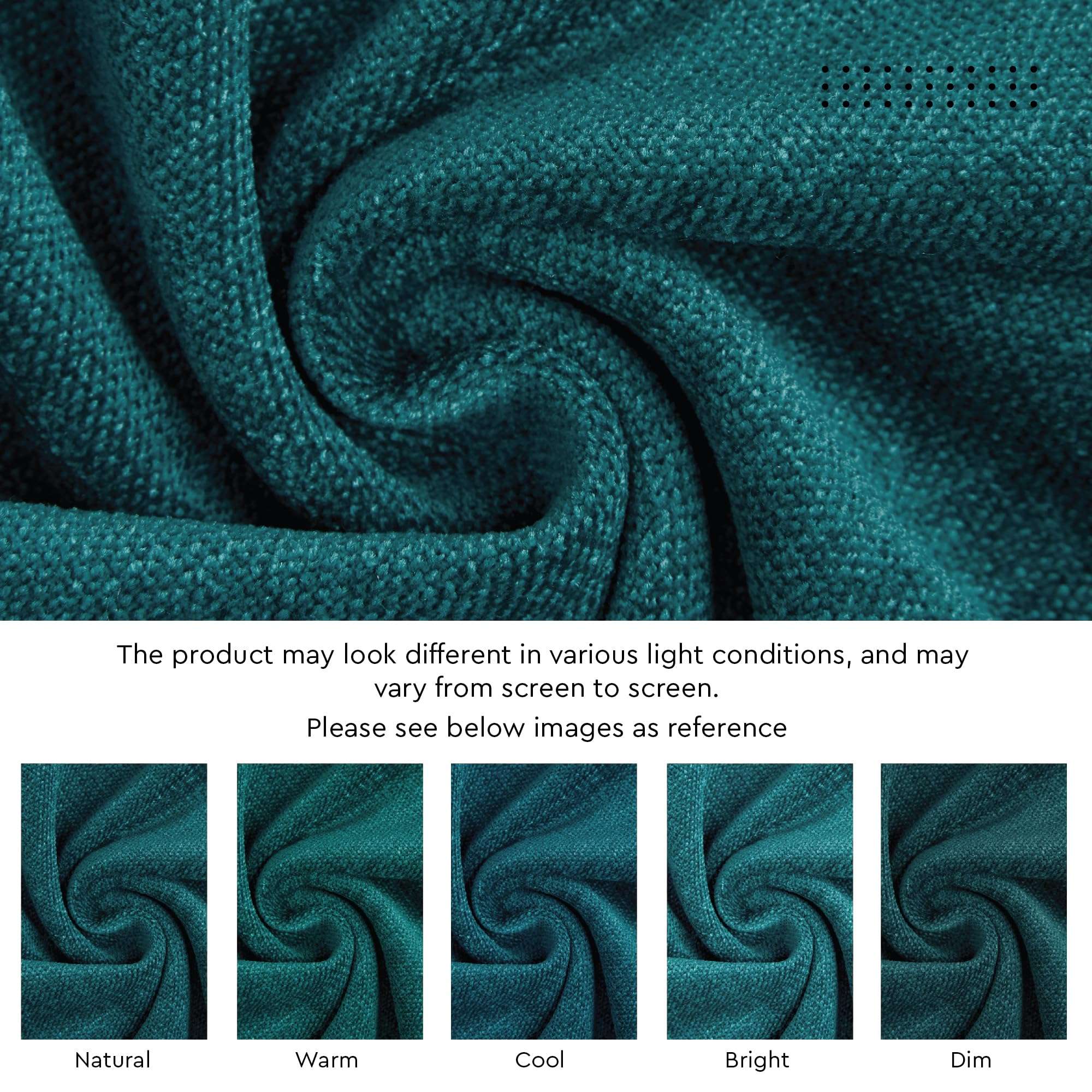 Encasa XO Dining Table Runner for 4 to 6 Seater | 32x91 cm | Sand | Chenille Fabric | Machine Washable 4