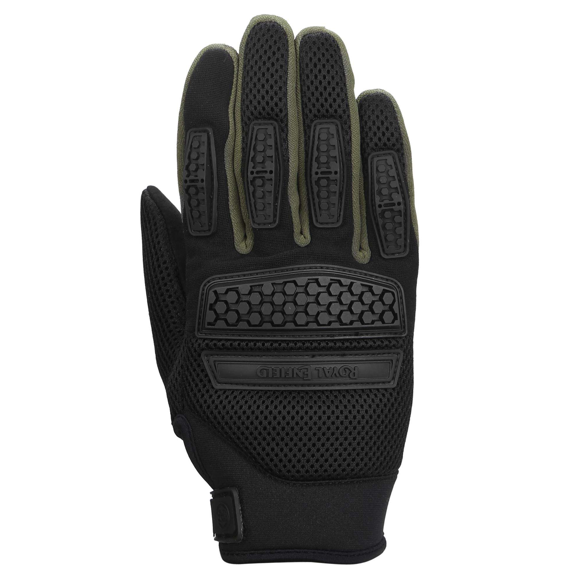 Royal Enfield Urban Hustler (Rover V3) Riding Gloves Olive & Black L (RRGGLN000003) 6