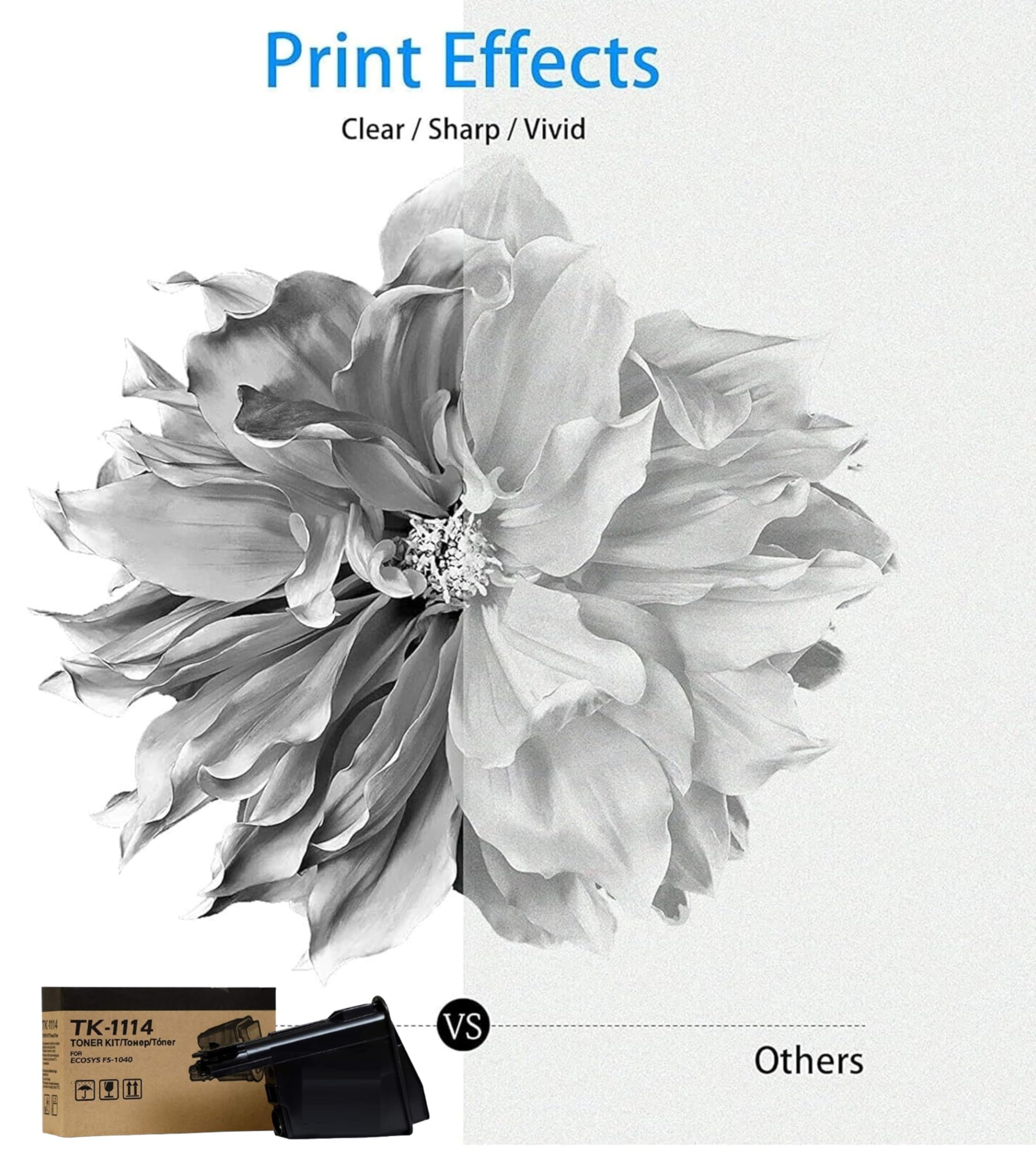 ANG TK 1114 Toner Cartridge Single-Color Compatible for Kyocera Ecosys FS-1020MFP, FS-1025MFP, FS-1040, FS-1060DN, FS-1120MFP, FS-1125MFP (Pack of 2 Black) 6