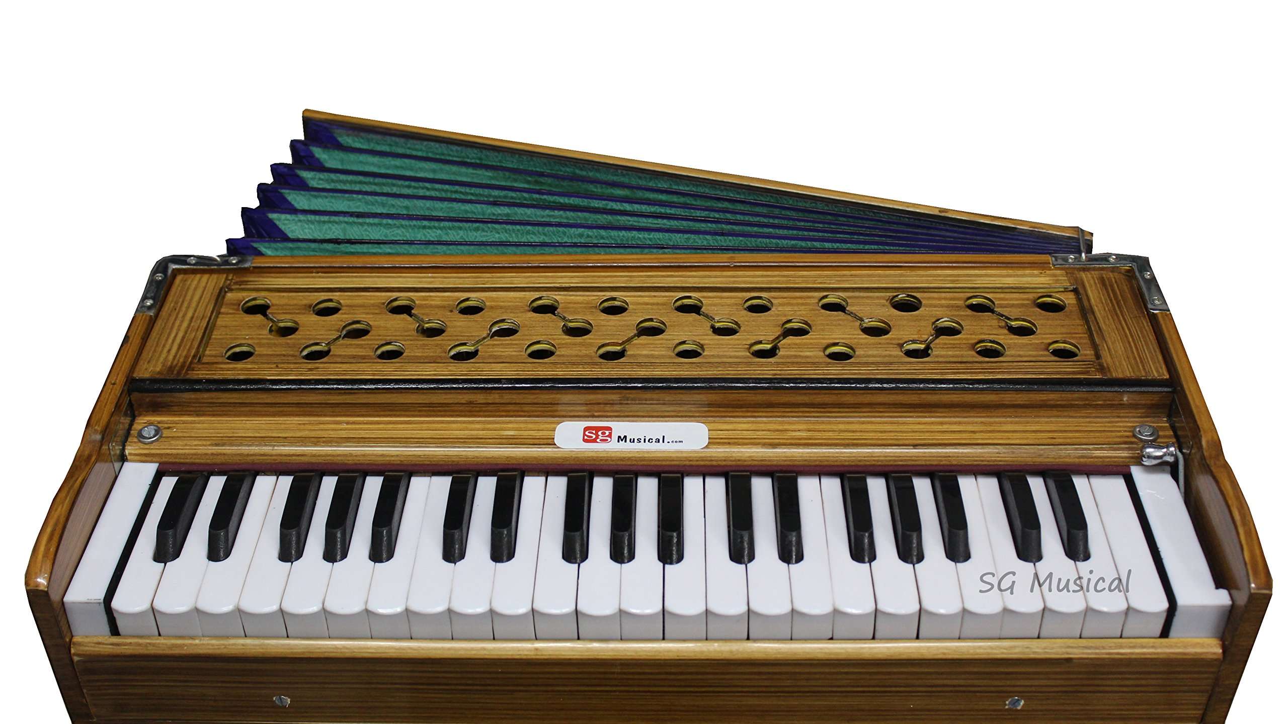SG Musical - SGM04 3 1/2 Octave Folding Harmonium (Bass Reed, Male Reed) 4