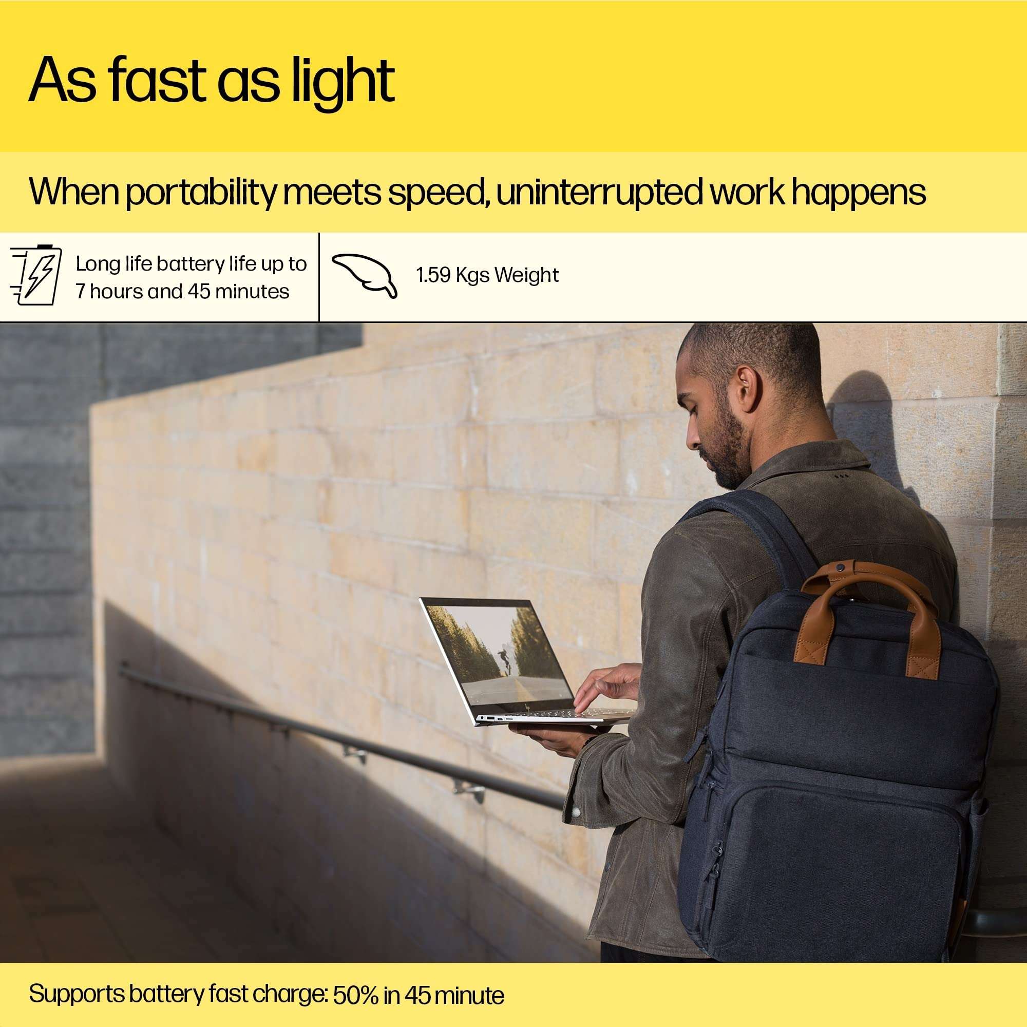 HP Laptop 15, 13th Gen Intel Core i3-1315U, 15.6-inch (39.6 cm), FHD, 8GB DDR4, 512GB SSD, Thin & Light, Intel Iris Xᵉ Graphics, Dual Speakers (Win 11, MSO 2021, Silver, 1.59 kg), fd0006TU 6