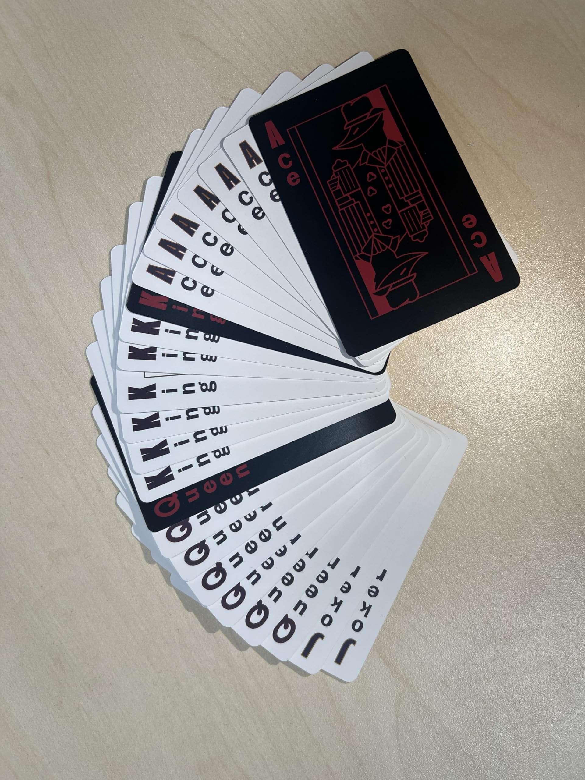 Liar's Bar Deck Toy Set Adult Physical Card Props Liars bar Offline Card Game Tabletop Game Set Party Props (4GUNS+1Cards) 5