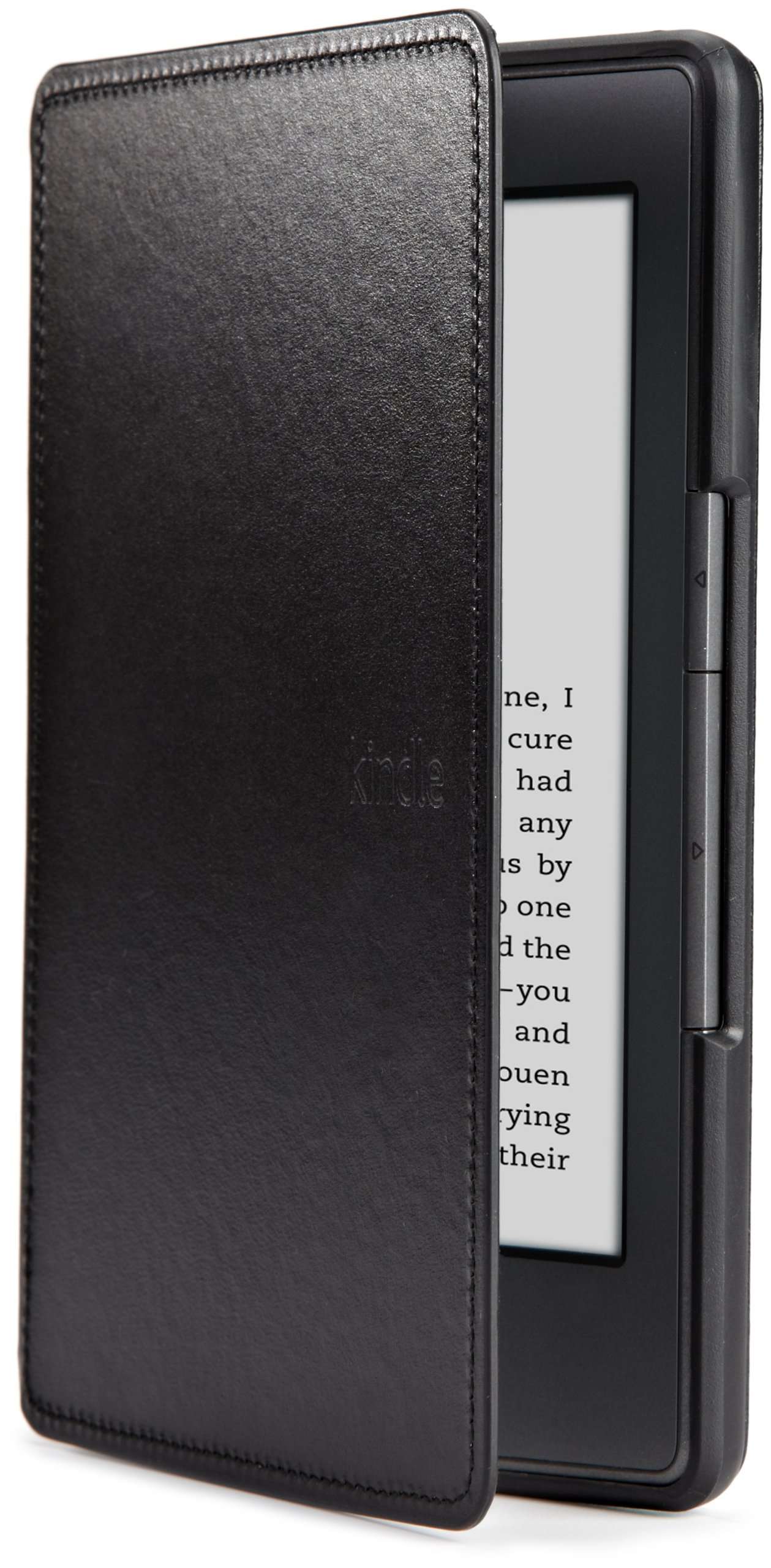 Amazon Kindle Leather Cover, Black (does not fit Kindle Paperwhite, Touch, or Keyboard) 1