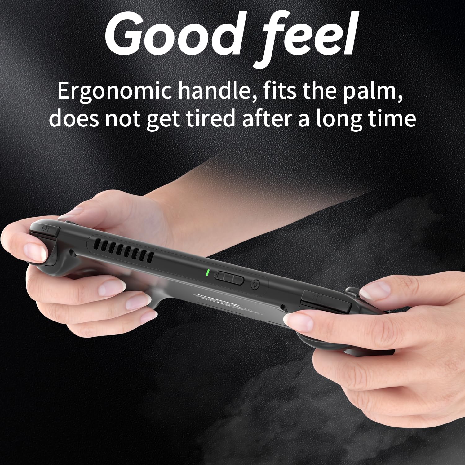 RG556 Retro Handheld Game Console 5.48-inch Touch AMOLED Screen Unisoc T820 Android 13 OS pre-Install Games 8GB LPDDR4X Built-in 128G+256G SD Card WiFi Video Games Player(Black) 5