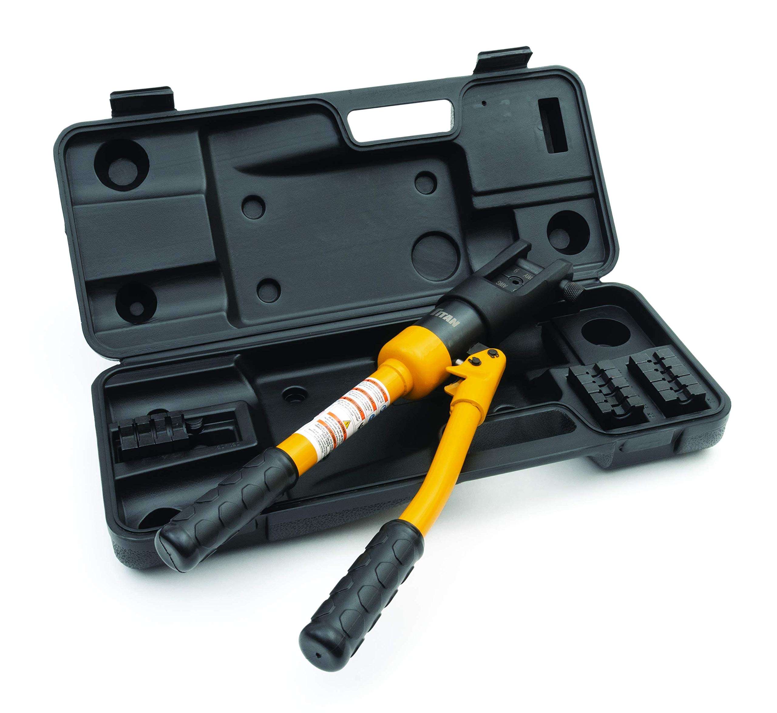 Titan Tools 11981 High Capacity 7.5 Ton Hydraulic Cable Crimper 4