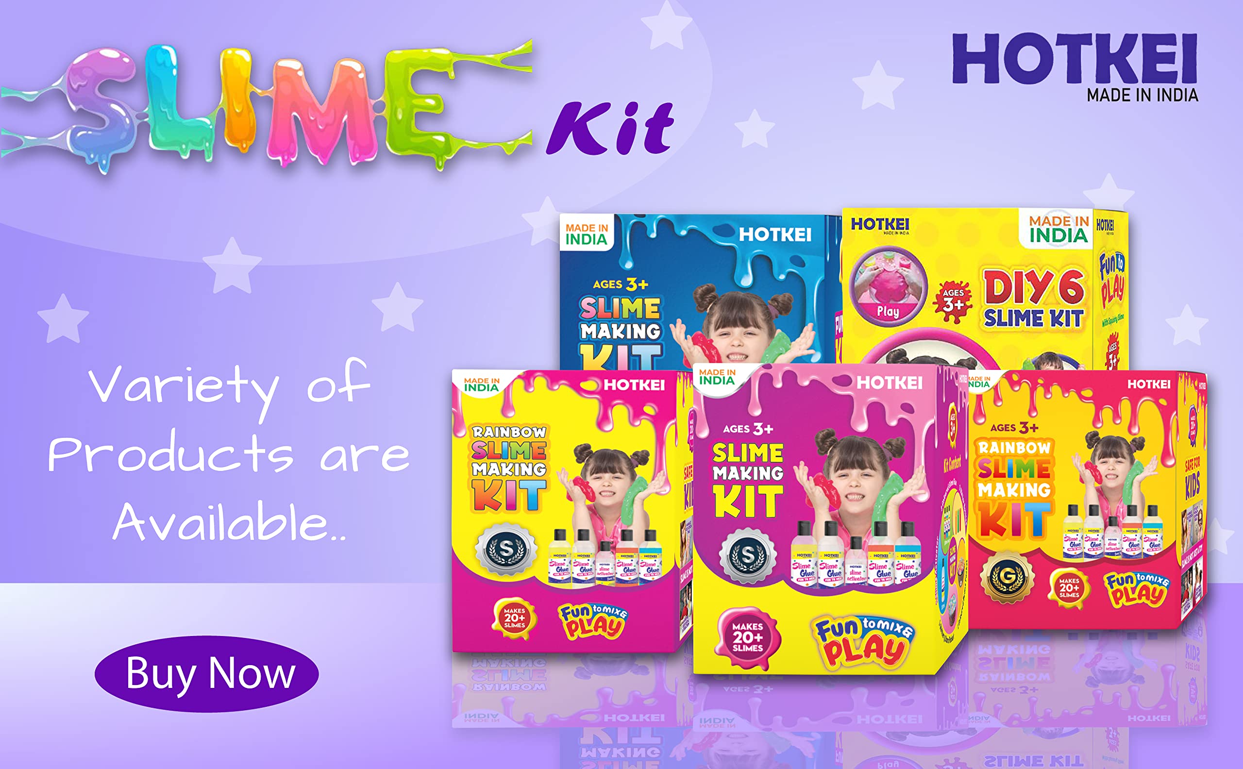 HOTKEI (500 ml) Slime Activator DIY Magic Toy Jelly Putty Making kit Set Borax Slime Activator Liquid Gel Toy for Boys Girls Kids for Making Slime at Home 6