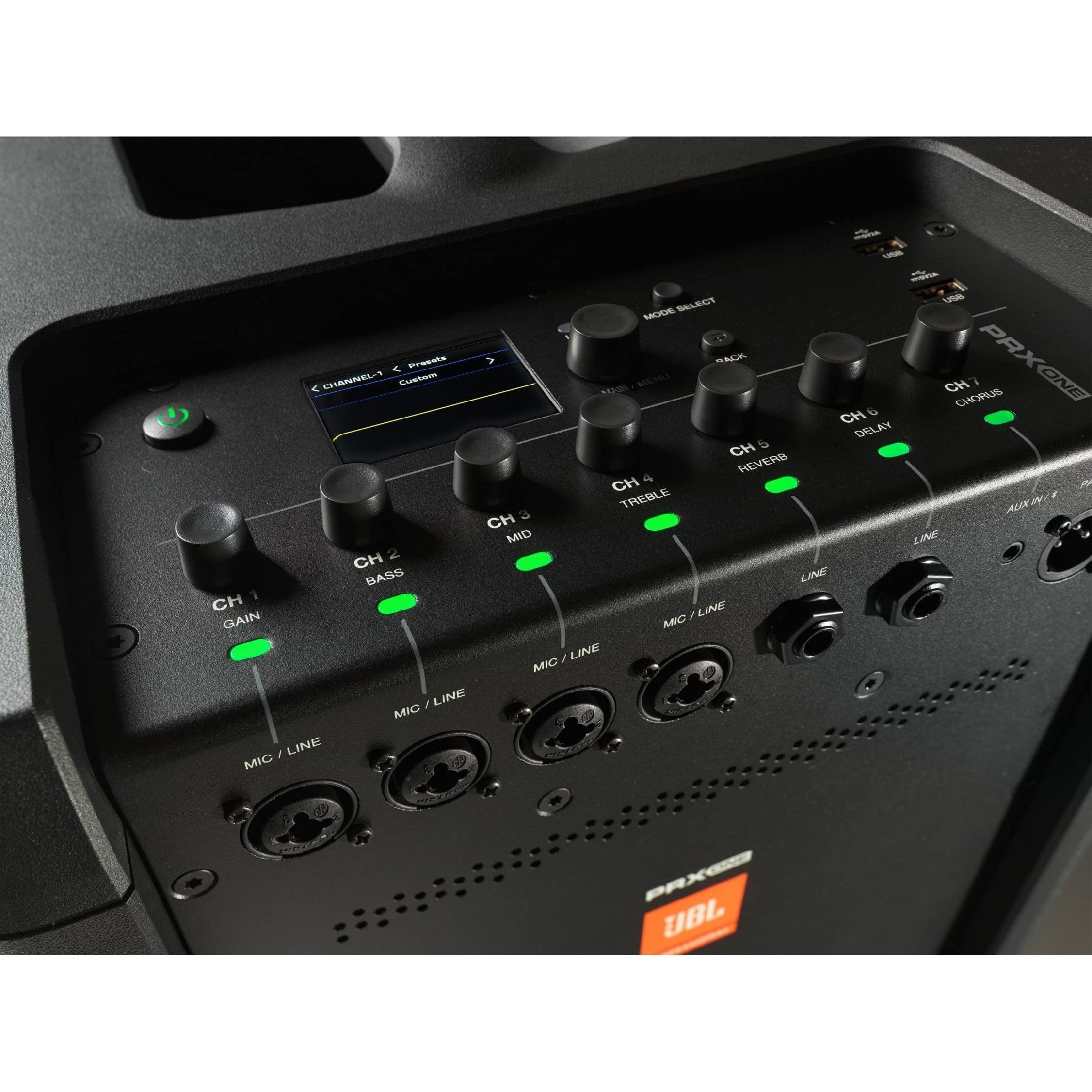 JBL Professional PRX ONE Powered Loudspeaker Line Array with 7-Channel Mixer and Built-in Effects 6