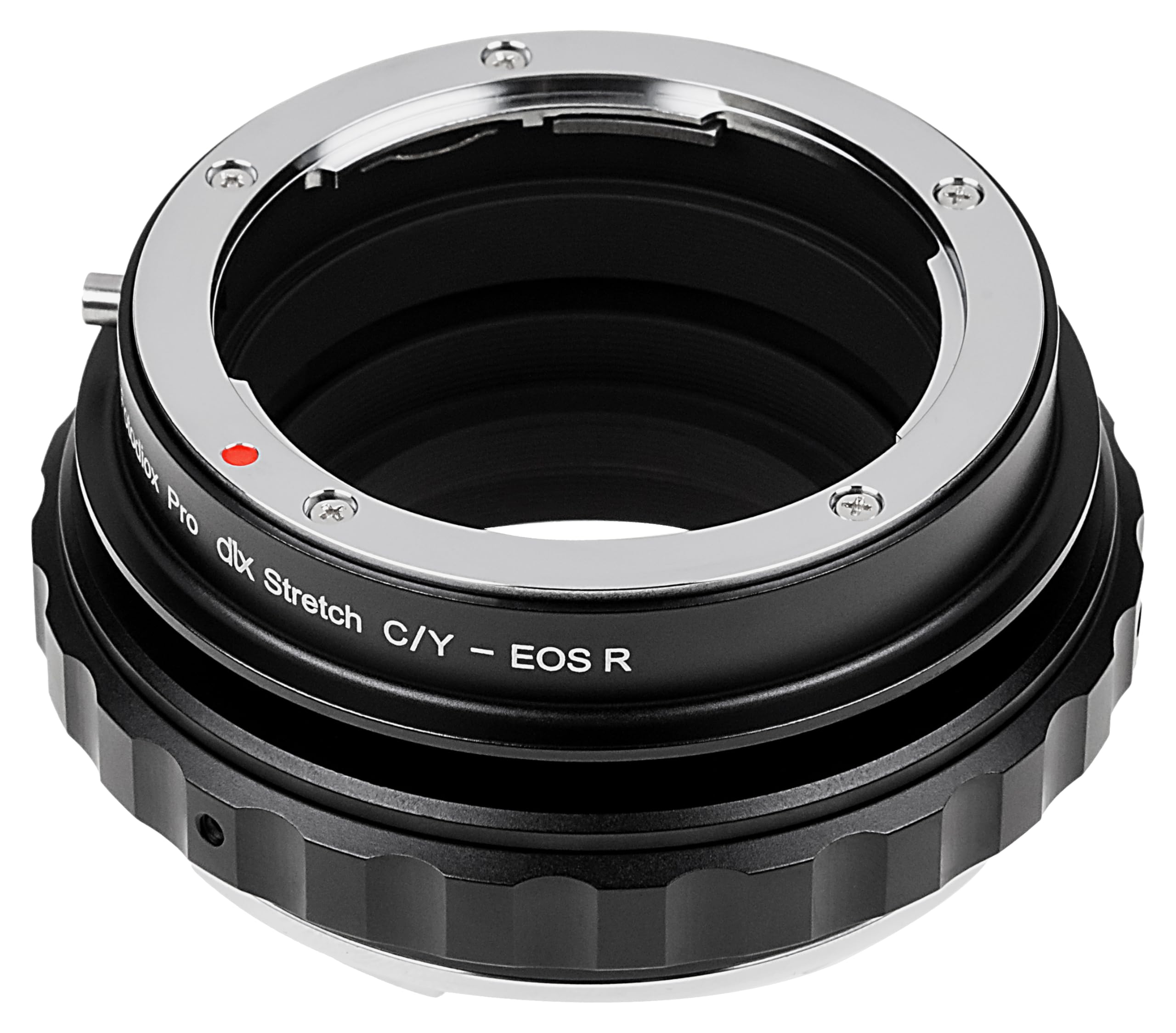 Fotodiox DLX Stretch Lens Adapter - Compatible with Contax/Yashica (CY) Lens to EOS R/RF Mount Mirrorless Cameras with Macro Focusing Helicoid and Magnetic Drop-in Filters 5