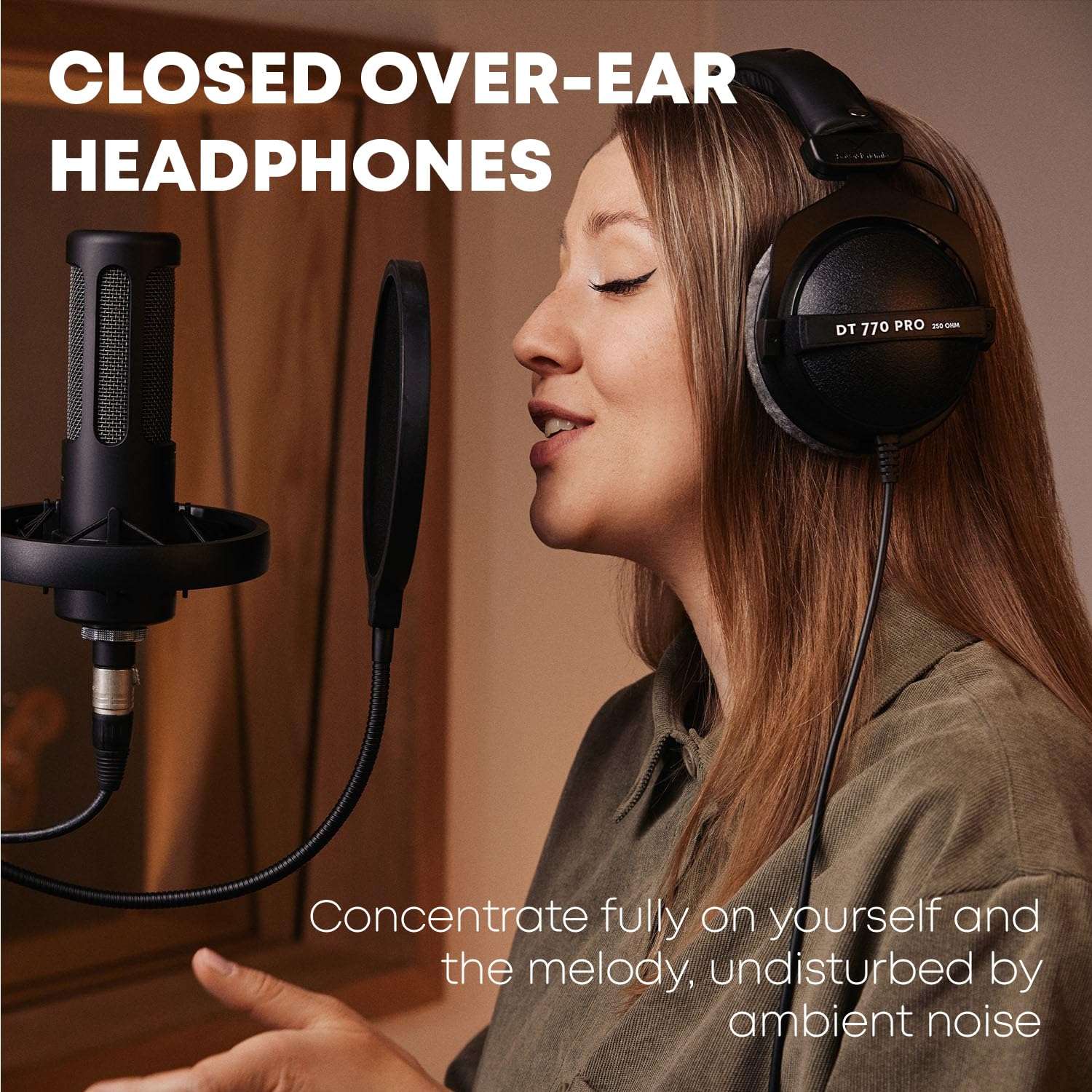 beyerdynamic DT 770 Pro 32 ohm Limited Edition Professional Studio Headphones, Gray 6