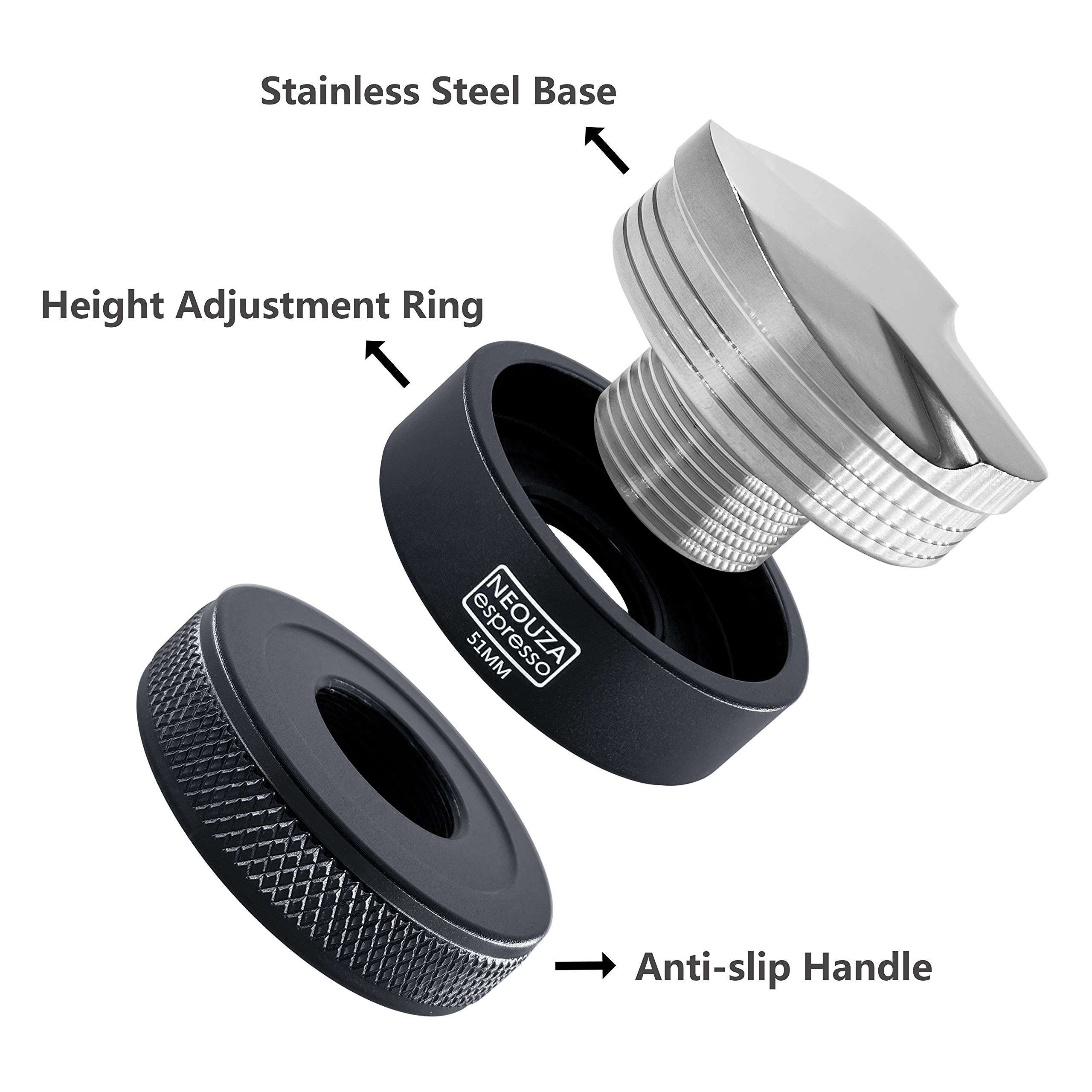 Coffee Distributor 51mm Espresso Distribution Tool,Coffee Distributor Tool,Espresso Distributor,Coffee Distributor Leveler (51mm) 3
