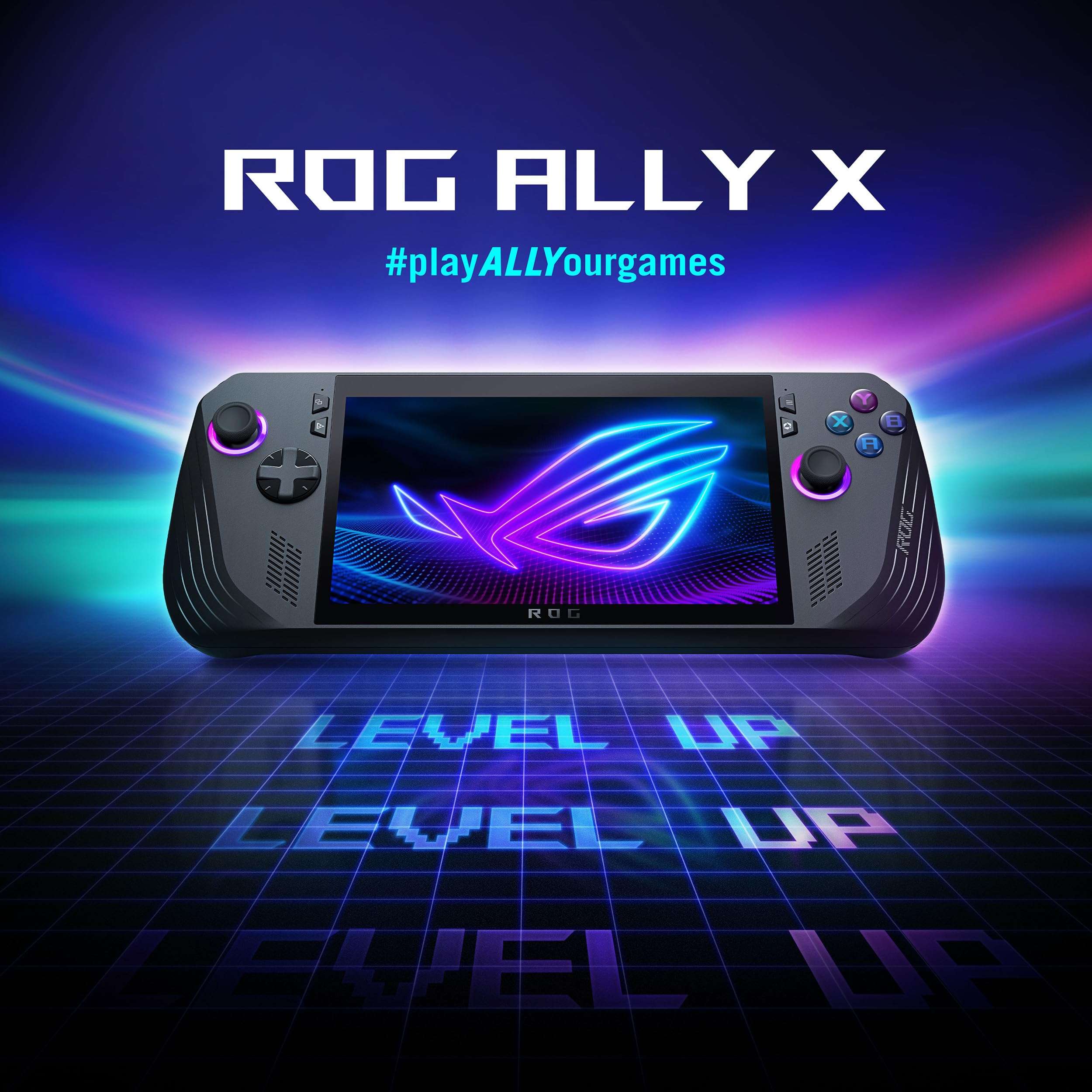 ASUS ROG Ally X Handheld Gaming Console, 7" FHD 16:9 120Hz 500 nits, AMD Ryzen Z1 Extreme Processor (24GB RAM/1TB SSD/AMD Radeon Graphics/Windows 11 Home/Black/678 g), RC72LA-NH021W 2