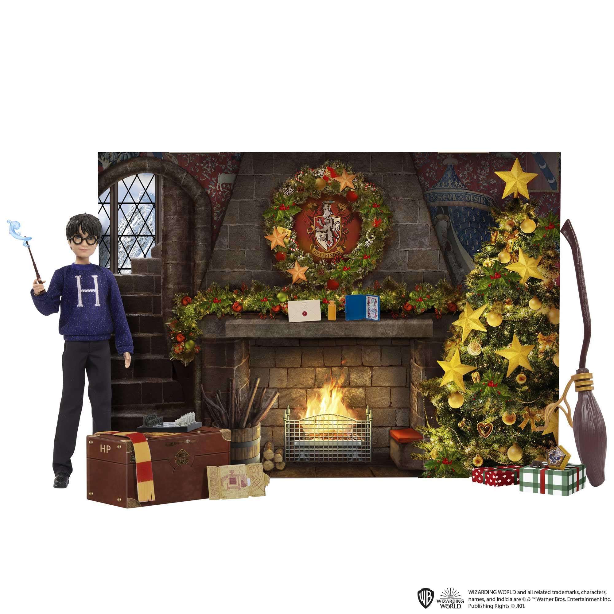 Harry Potter Toys, Gryffindor Advent Calendar Fashion Doll of About 30 cm and 24 Accessories as Surprises HND80 6