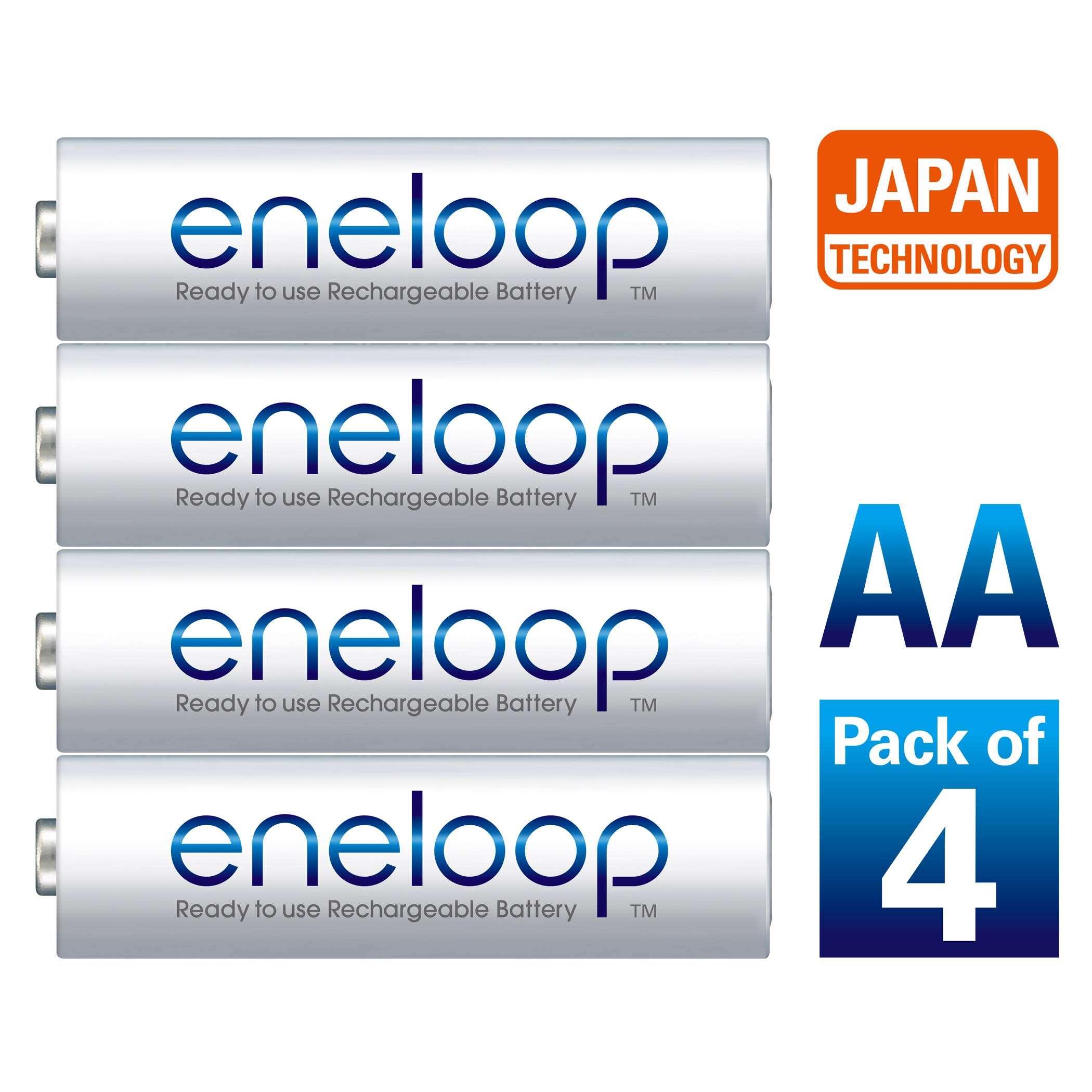 Panasonic Eneloop Ni Mh Aa Rechargeable Battery,Low Self Discharge && CR-2032 Lithium Coin Battery 3v - Pack of 5 Provide Long Lasting Power in a Variety of Devices,from keyless-Entry fobs to Toys 4