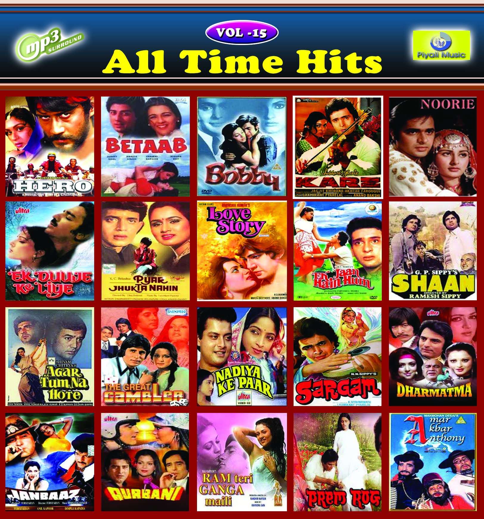 Generic Pen Drive - 90's Bollywood Song - Vol 3 // CAR Song // Long Drive Songs // 16GB USB 6