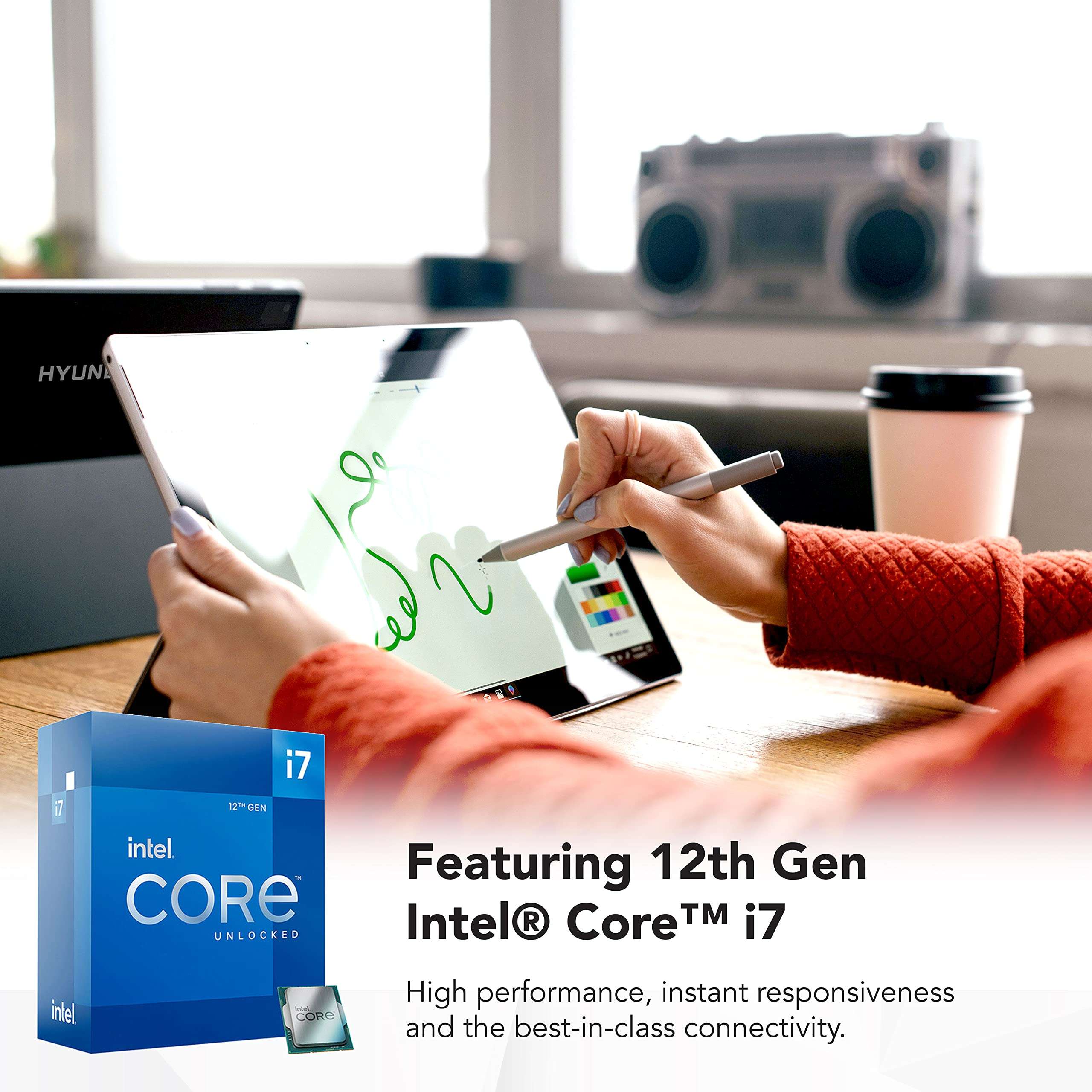 HYbook Pro 2 in 1 Laptop 13.3" FHD IPS, Intel i7 12th Gen, 32GB RAM, 1TB SSD, Windows 10 Pro, English Keyboard and Stylus Pen Included 3