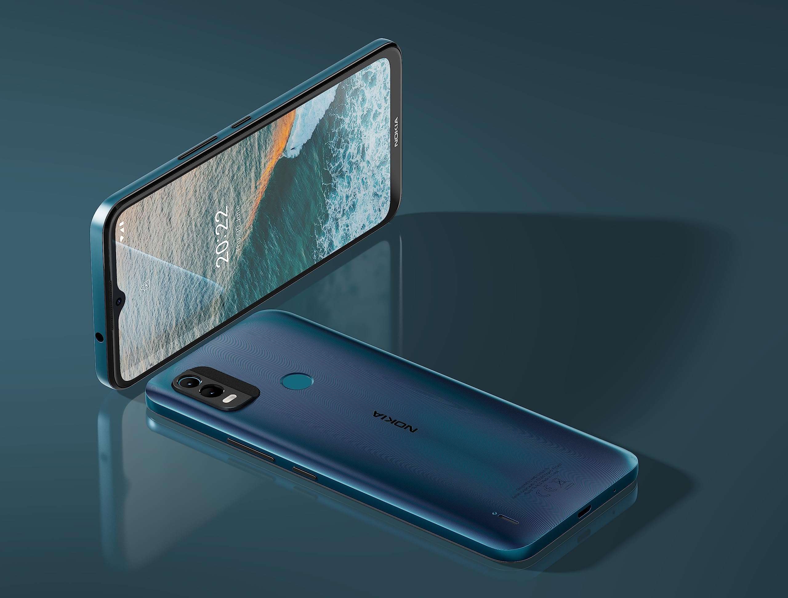 Nokia C21 Plus | Android 11 (Go Edition) | Unlocked GSM Smartphone | 2-Day Battery | Dual SIM | 2/64GB | 6.52-Inch Screen | Cyan | Not Compatible with Verizon or AT&T 6