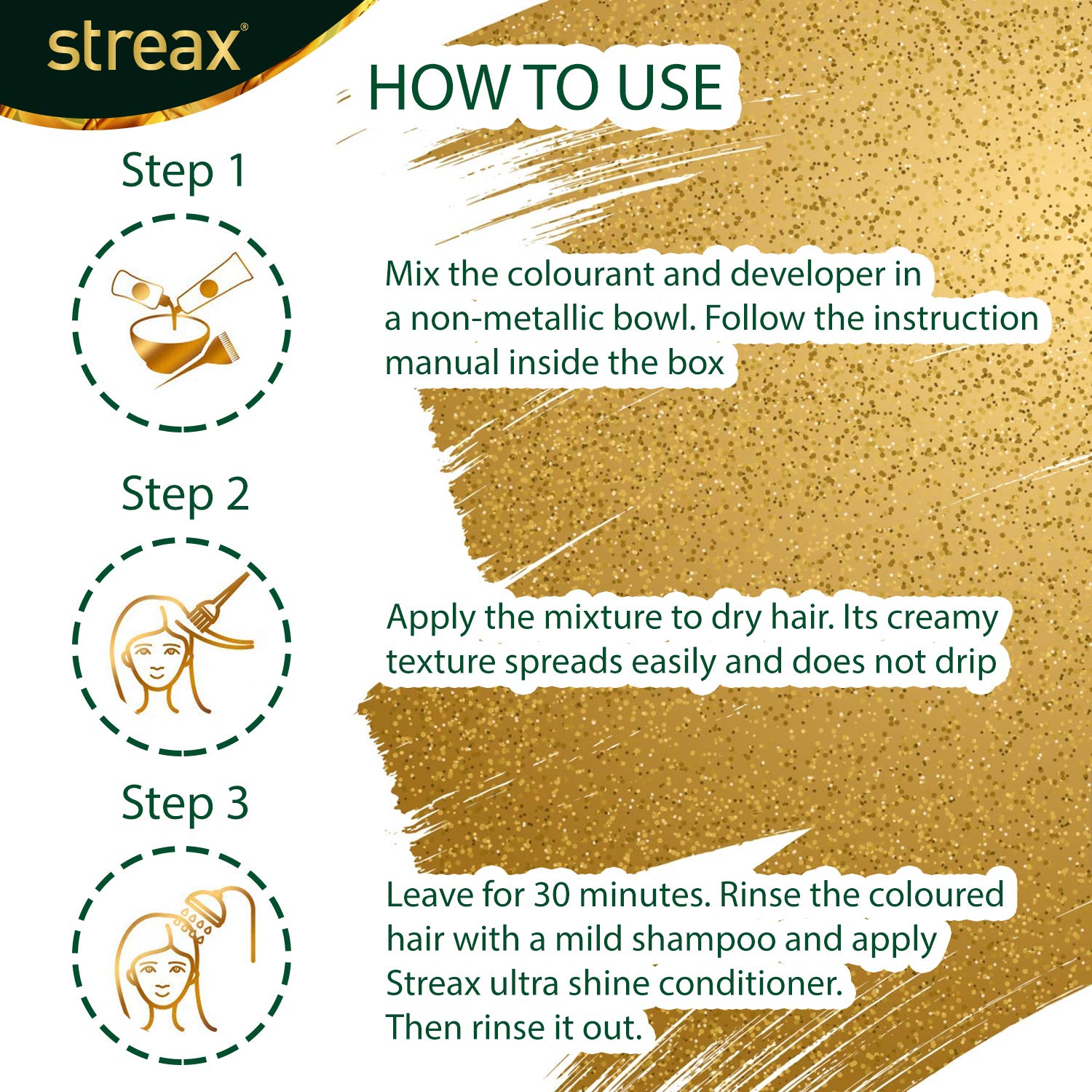 Streax Cream Hair Color for Unisex, 60ml - 3.16 Burgundy (Pack of 8) 4