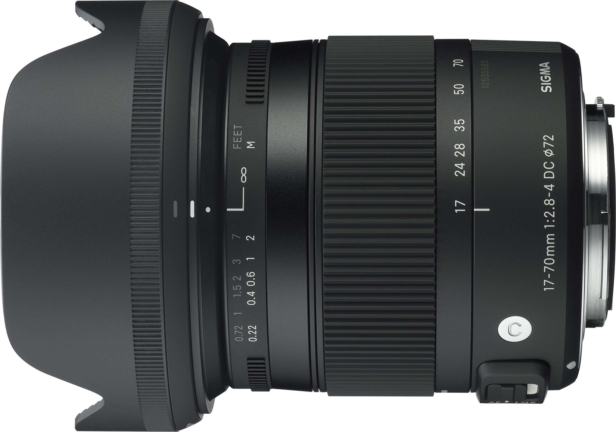 Sigma 17-70mm F2.8-4 Contemporary DC Macro OS HSM Lens for Pentax 3