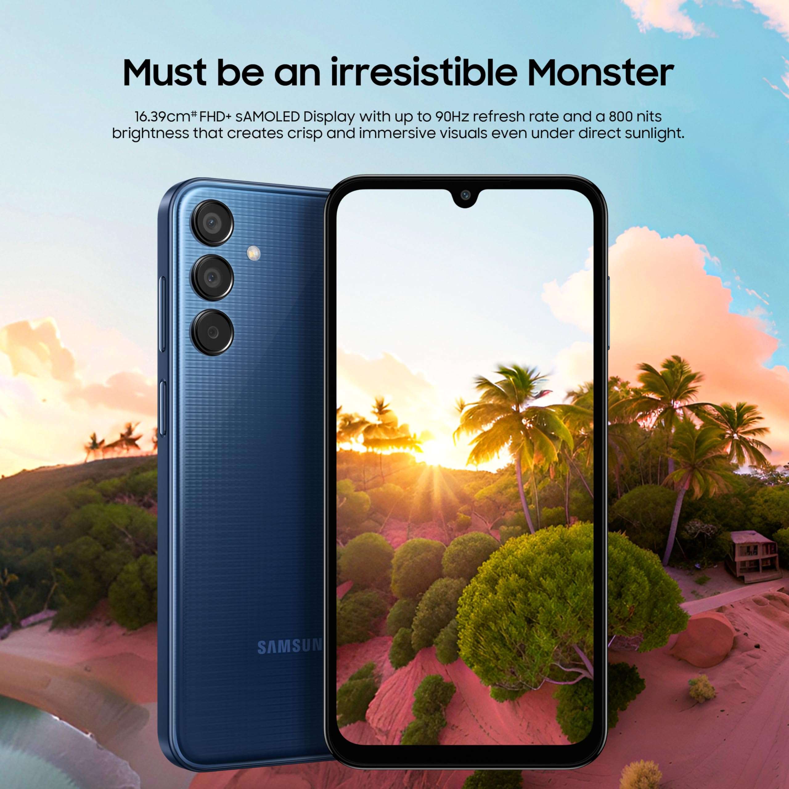 Samsung Galaxy M15 5G (Stone Grey,4GB RAM,128GB Storage)| 50MP Triple Cam| 6000mAh Battery| MediaTek Dimensity 6100+ | Super AMOLED Display| Add to Cart and Get Travel Adapter at No Cost 3