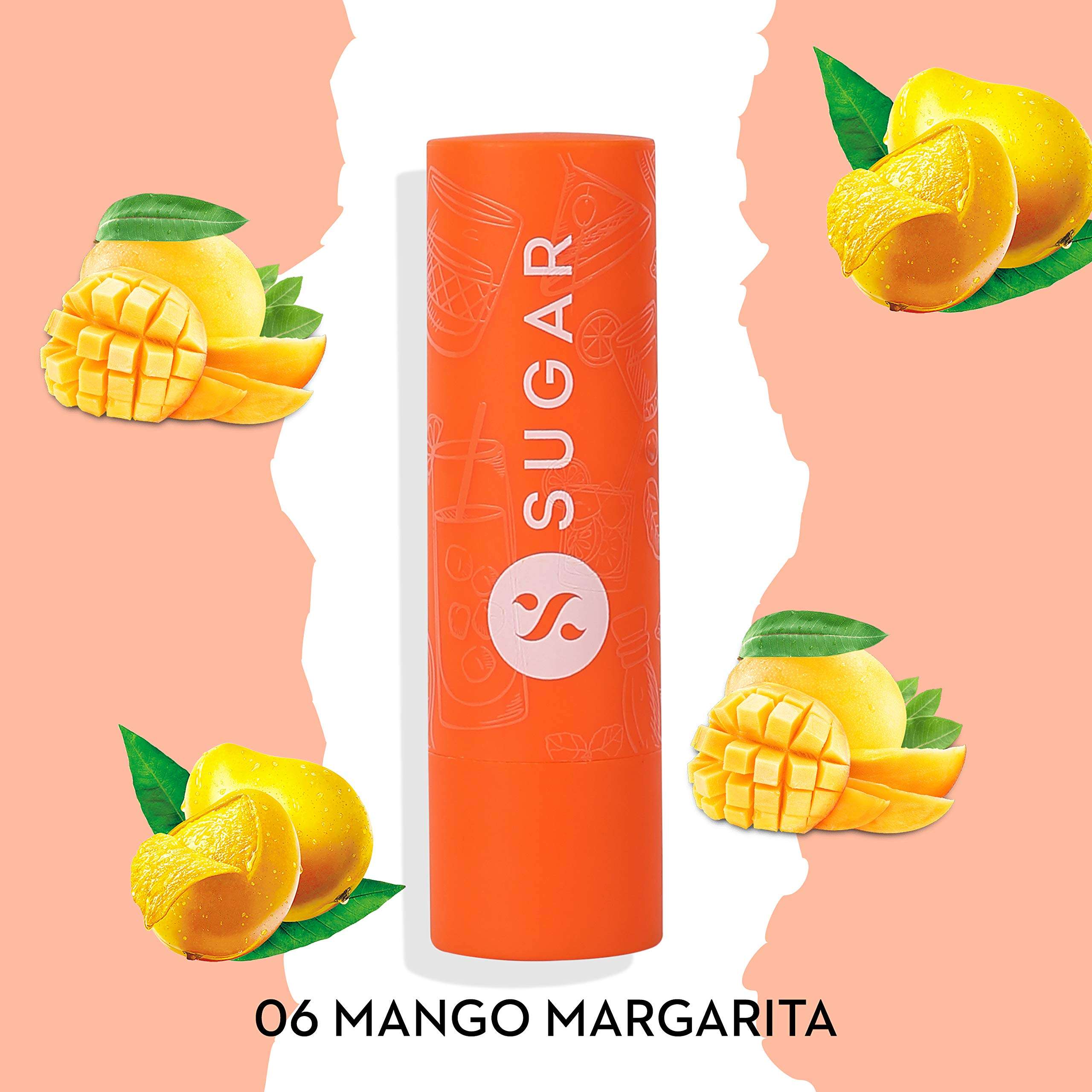 SUGAR Cosmetics - Tipsy Lips - Moisturizing Balm - 06 Mango Margarita - 4.5 gms - Lip Moisturizer for Dry and Chapped Lips, Enriched with Shea Butter and Jojoba Oil 2