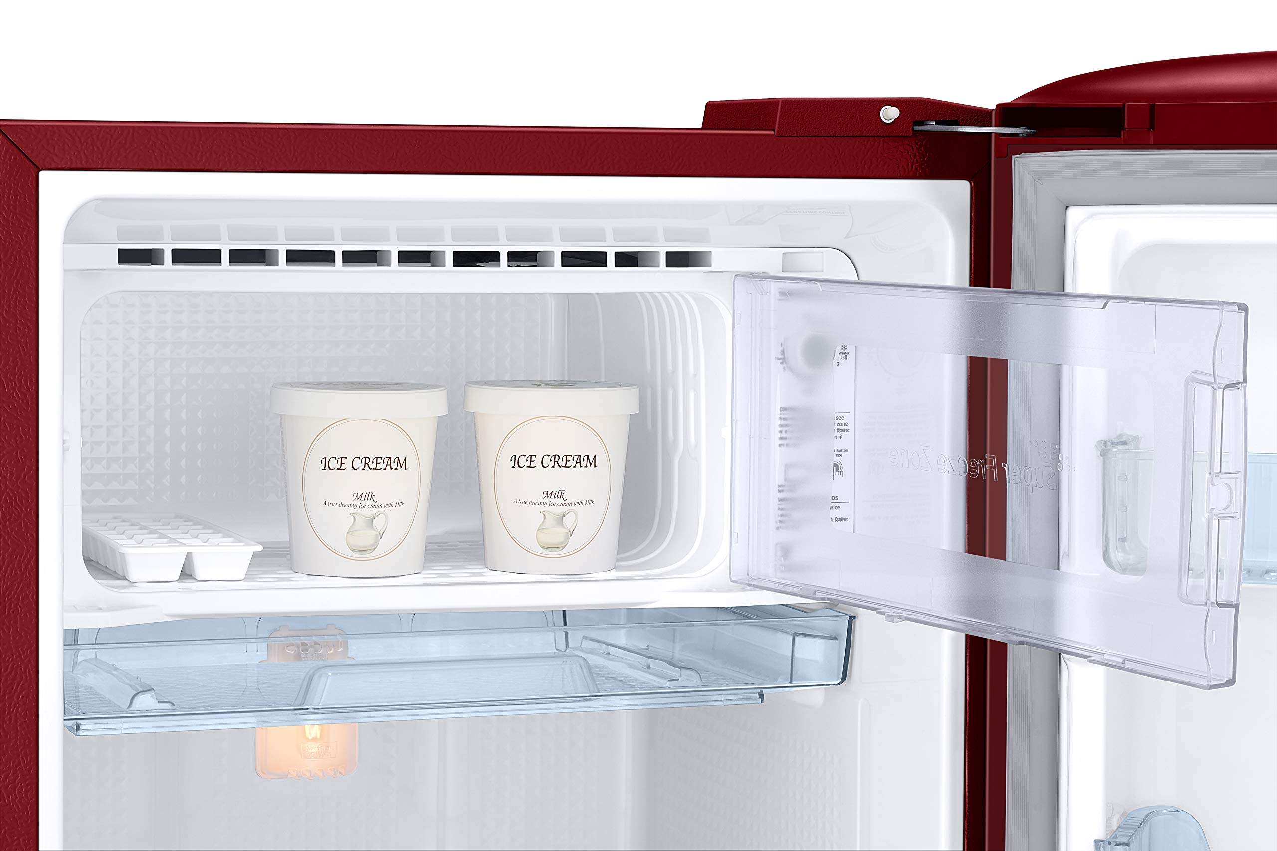 Samsung 192 L 2 Star Direct Cool Single Door Refrigerator (RR20A11CBRH/HL, SCARLET RED, 2022 Model) 5