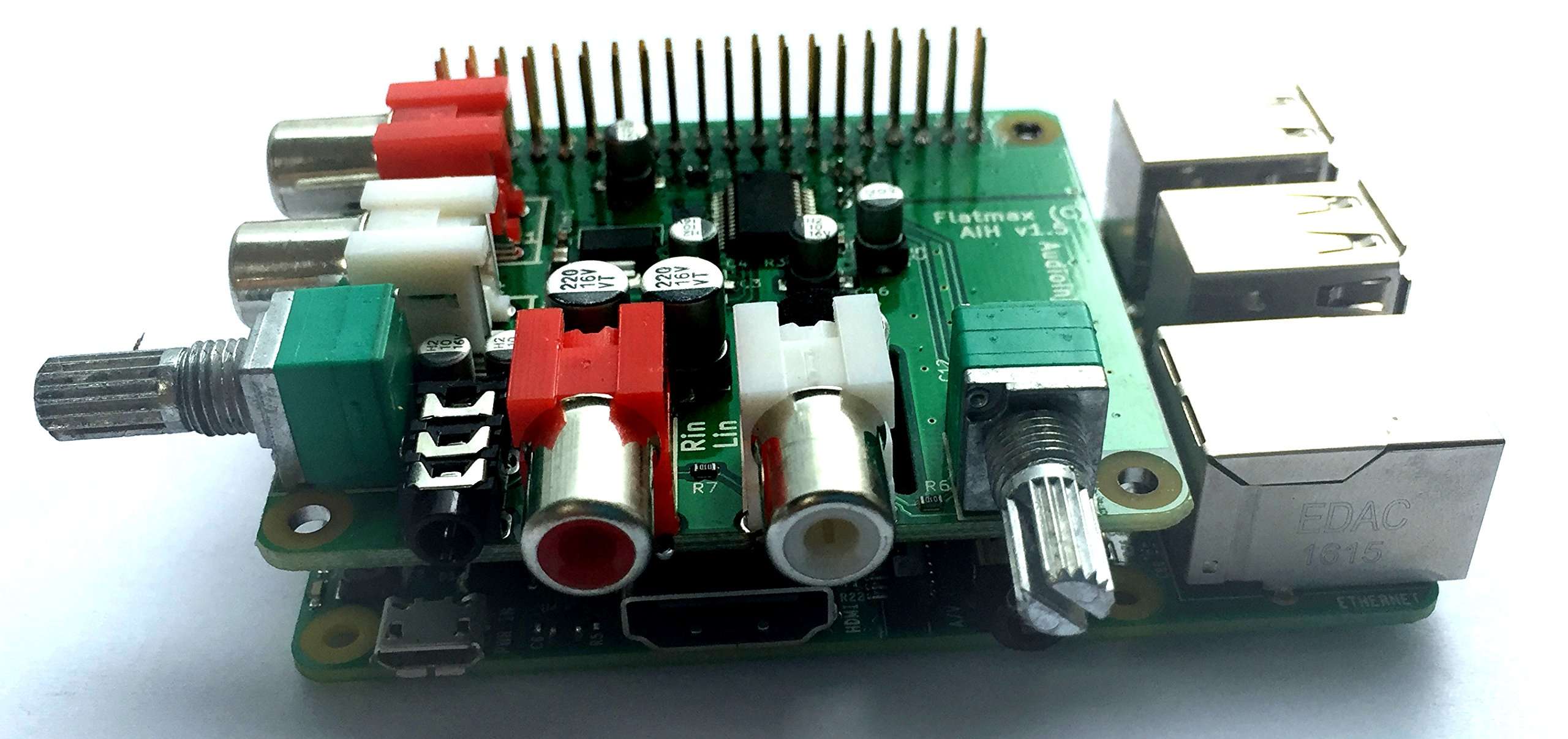 Audio Injector Sound Card for The Raspberry Pi with inbuilt Microphone 2