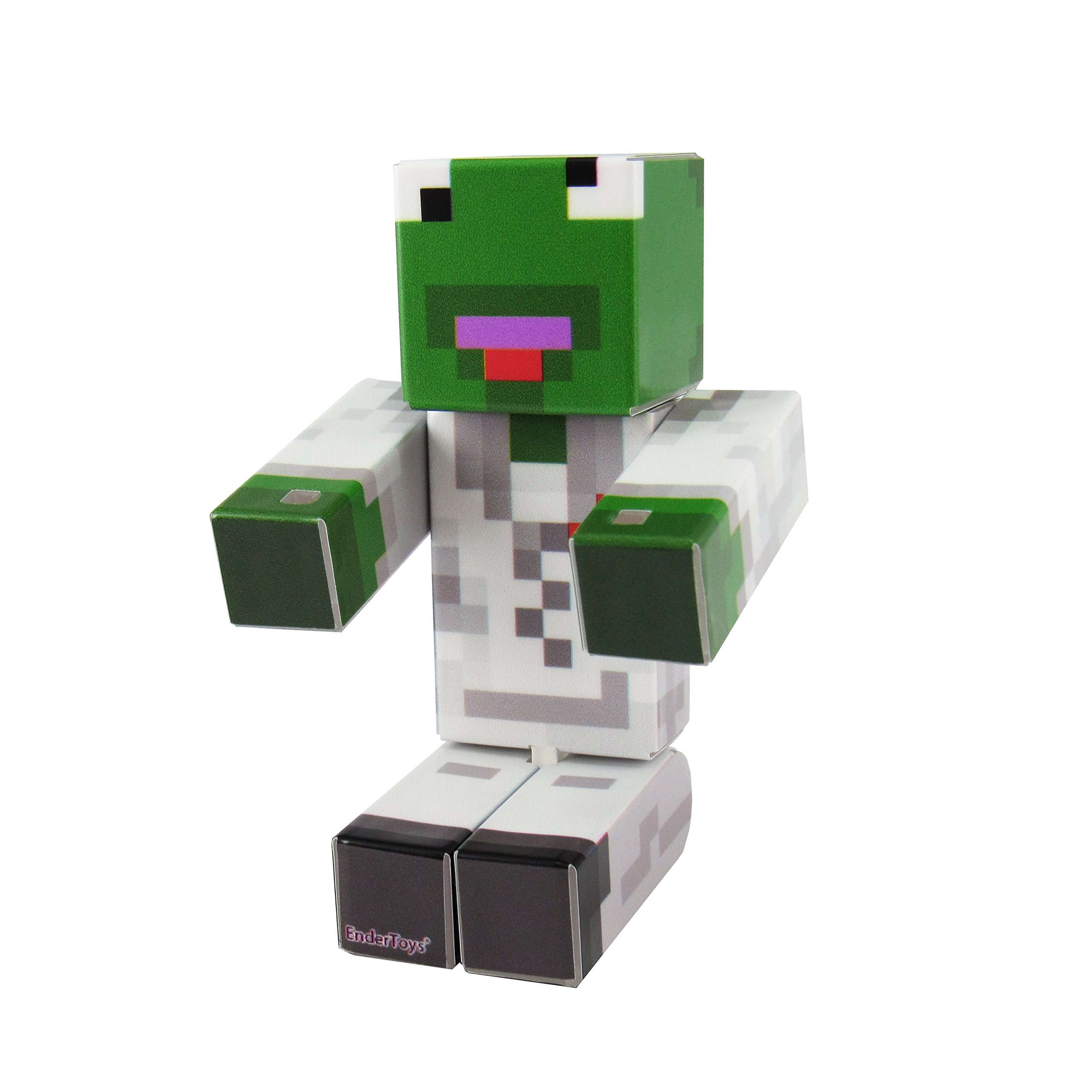 EnderToys Derpy Frog Action Figure Toy, 4 Inch Custom Series Figurines 5