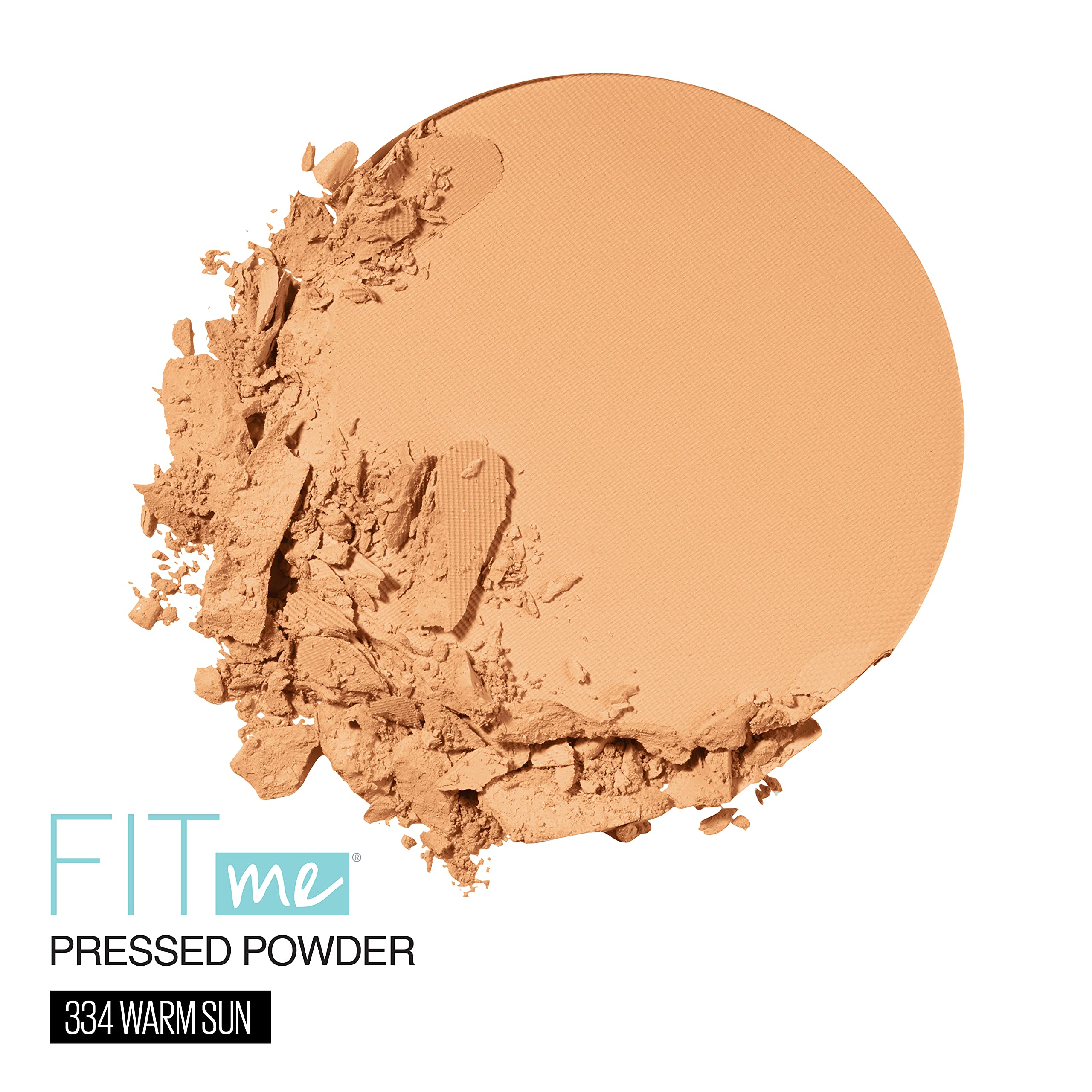 Maybelline New York Fit Me Matte + Poreless Powder Makeup, Warm Sun, 0.28 Ounce 3